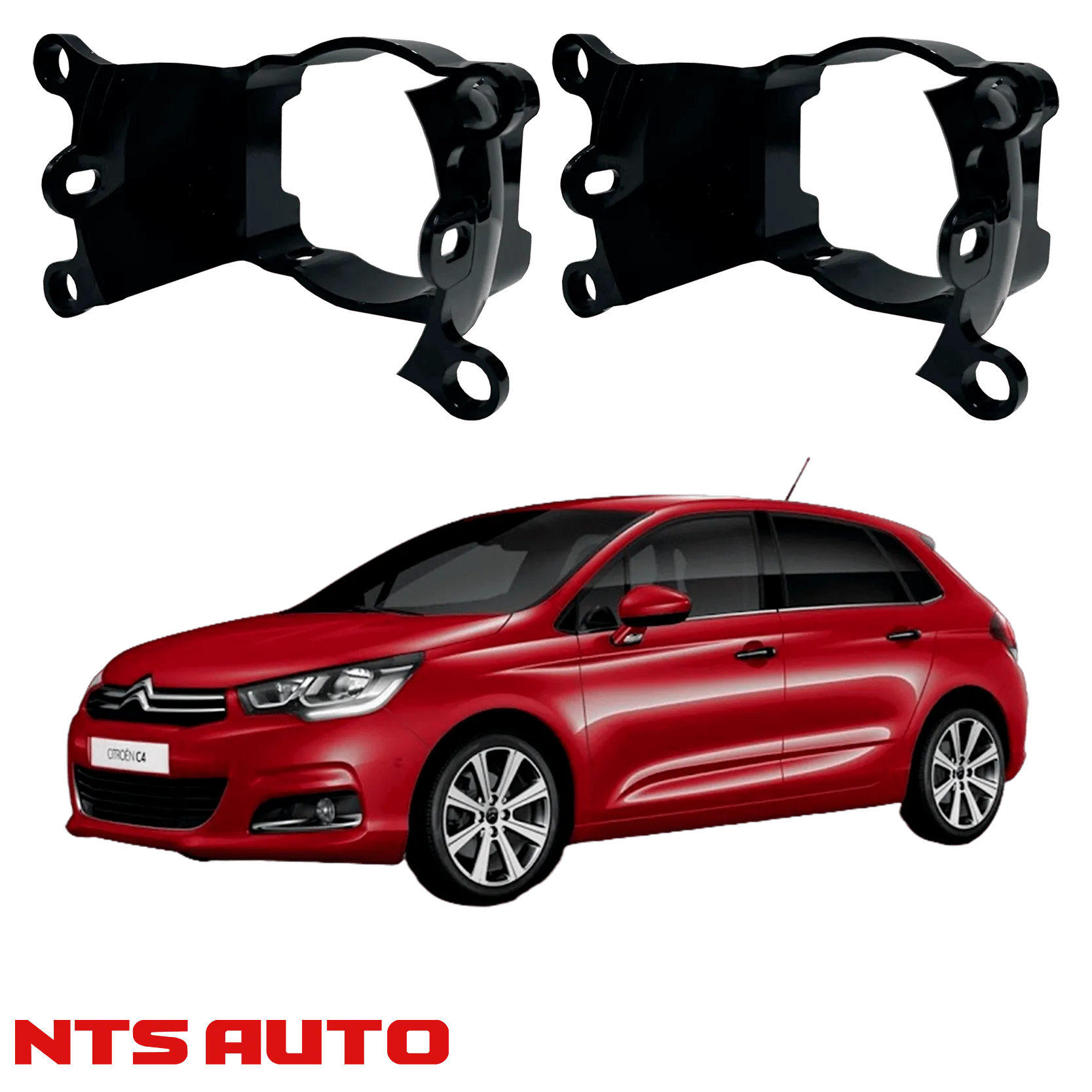 Крепления для противотуманных фар на Citroen C4 (LC/LA) (2004-2011)