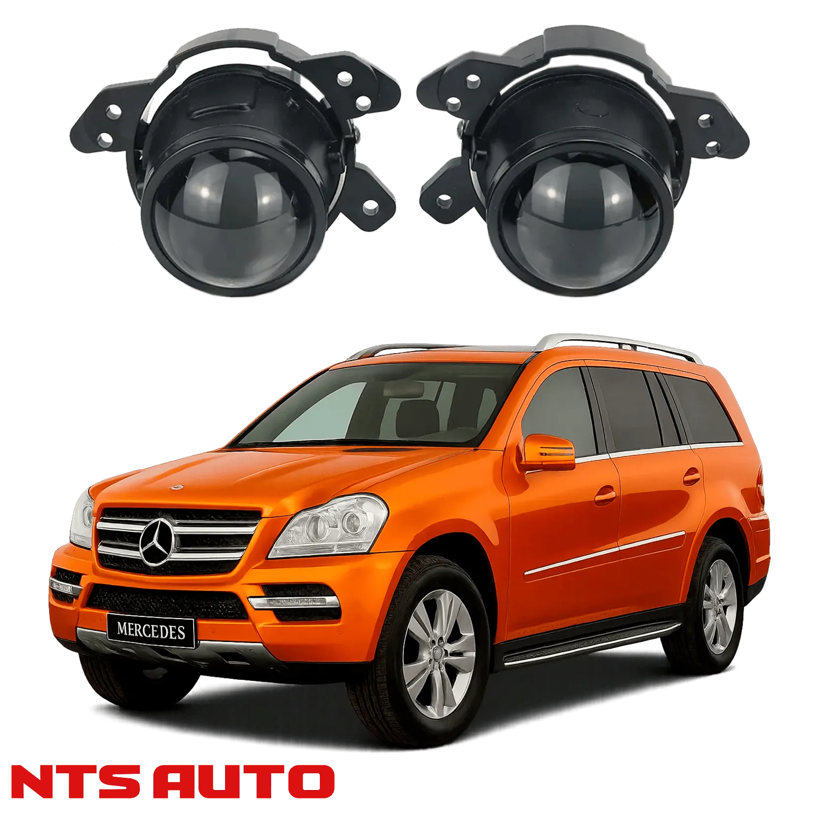 Противотуманные фары на MERCEDES-BENZ GL-Class X164 (2006-2009)