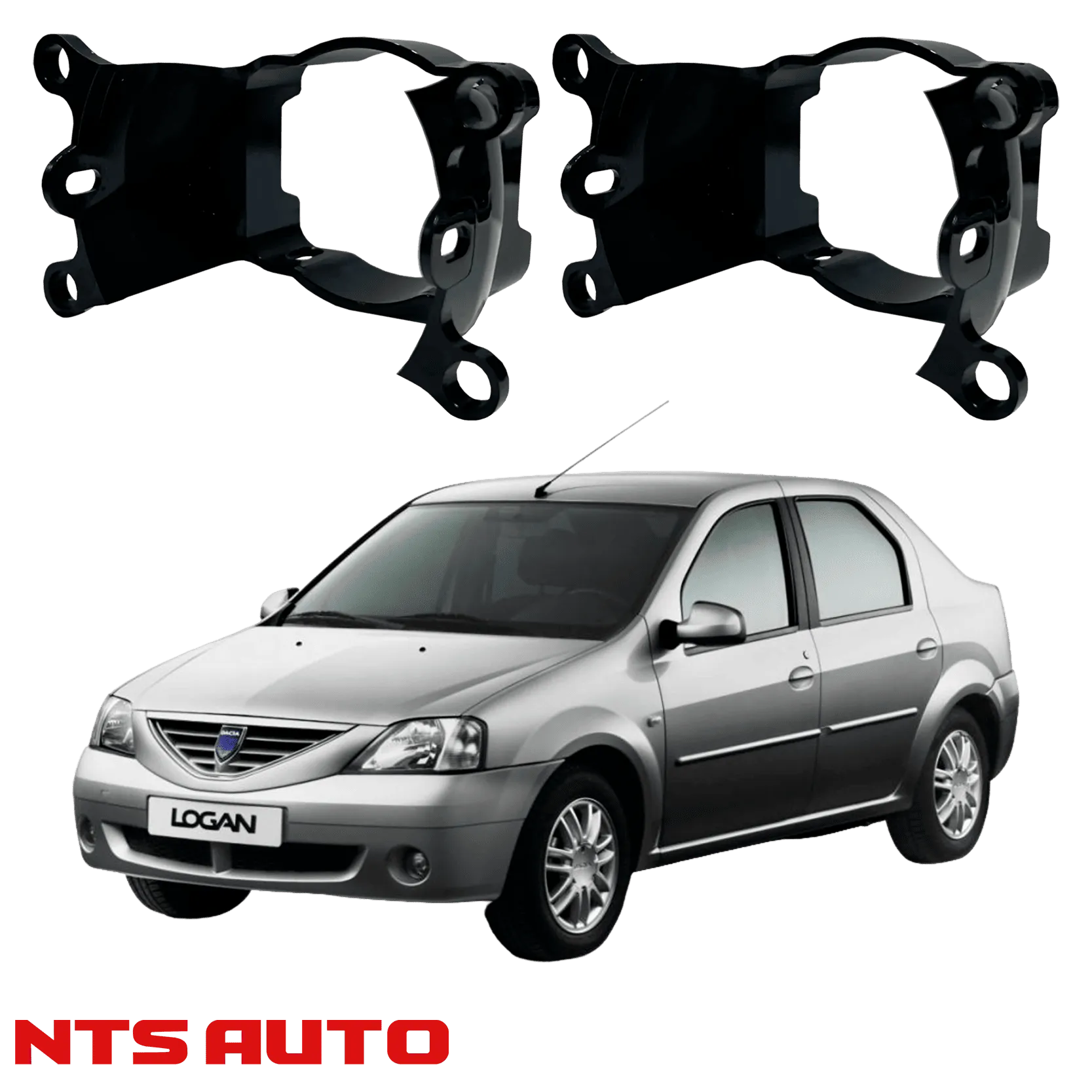 Крепления для противотуманных фар на Dacia Logan (2004-2011)