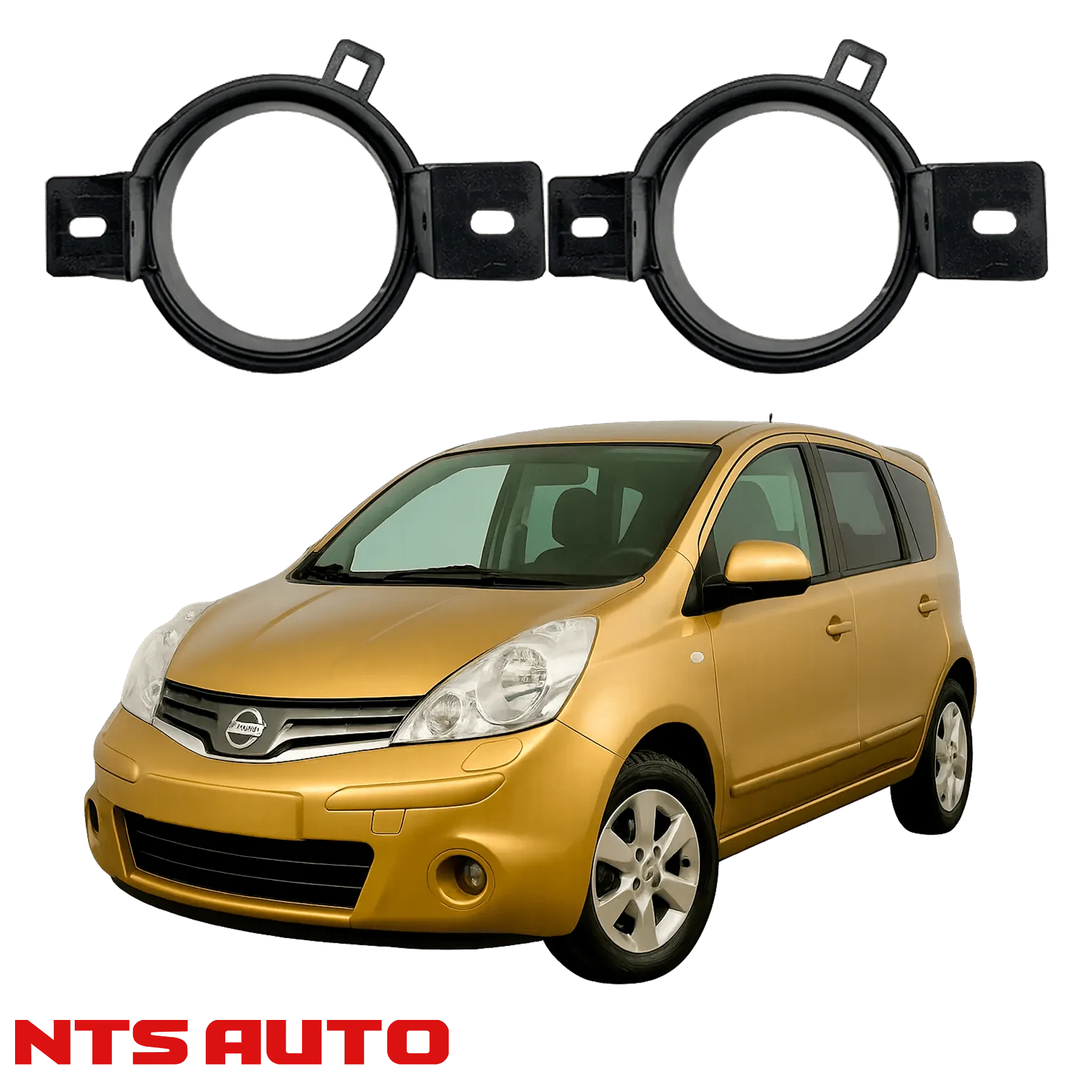 Крепления для противотуманных фар на Nissan Note (2012–2016)