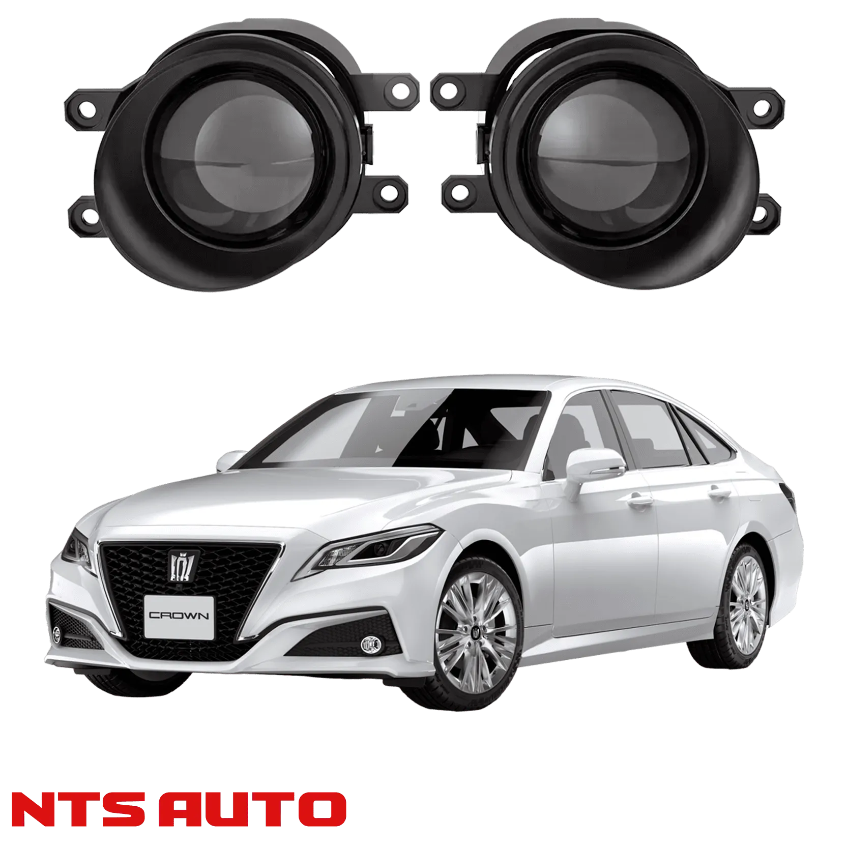 Противотуманные фары на Toyota Crown