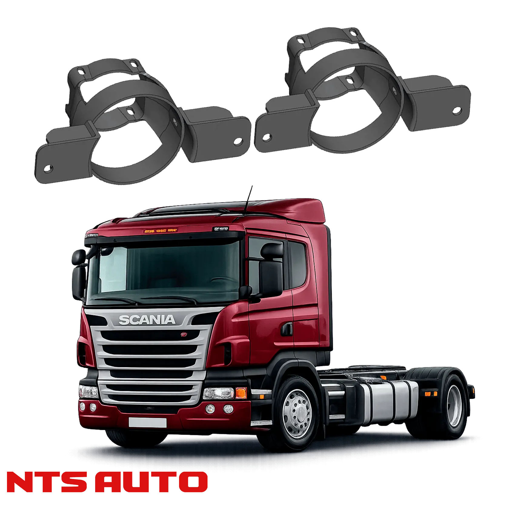 Крепления для противотуманных фар на Scania R Series (2004–2016)