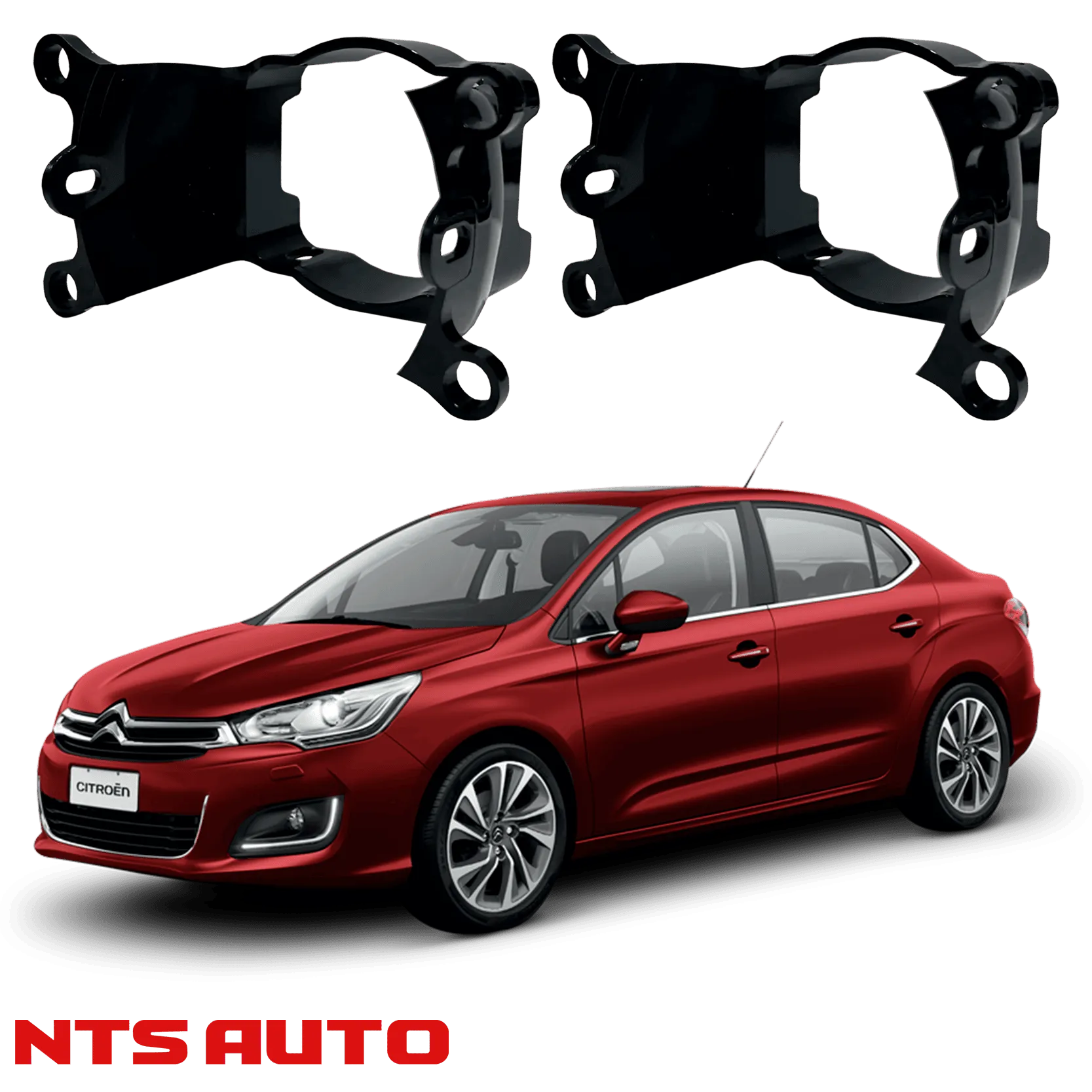 Крепления для противотуманных фар на Citroen C4 (B7) (2010-2016)