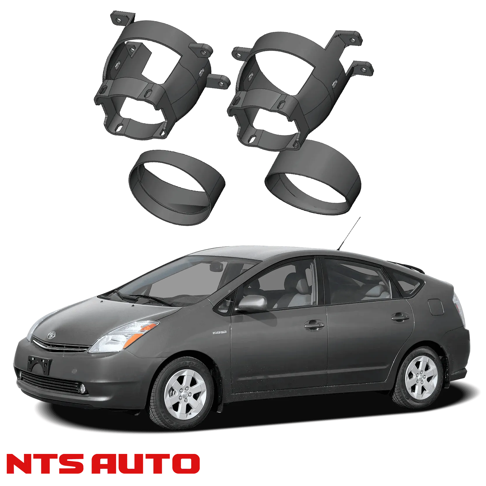 Крепления для противотуманных фар на Toyota Prius (2005–2009)