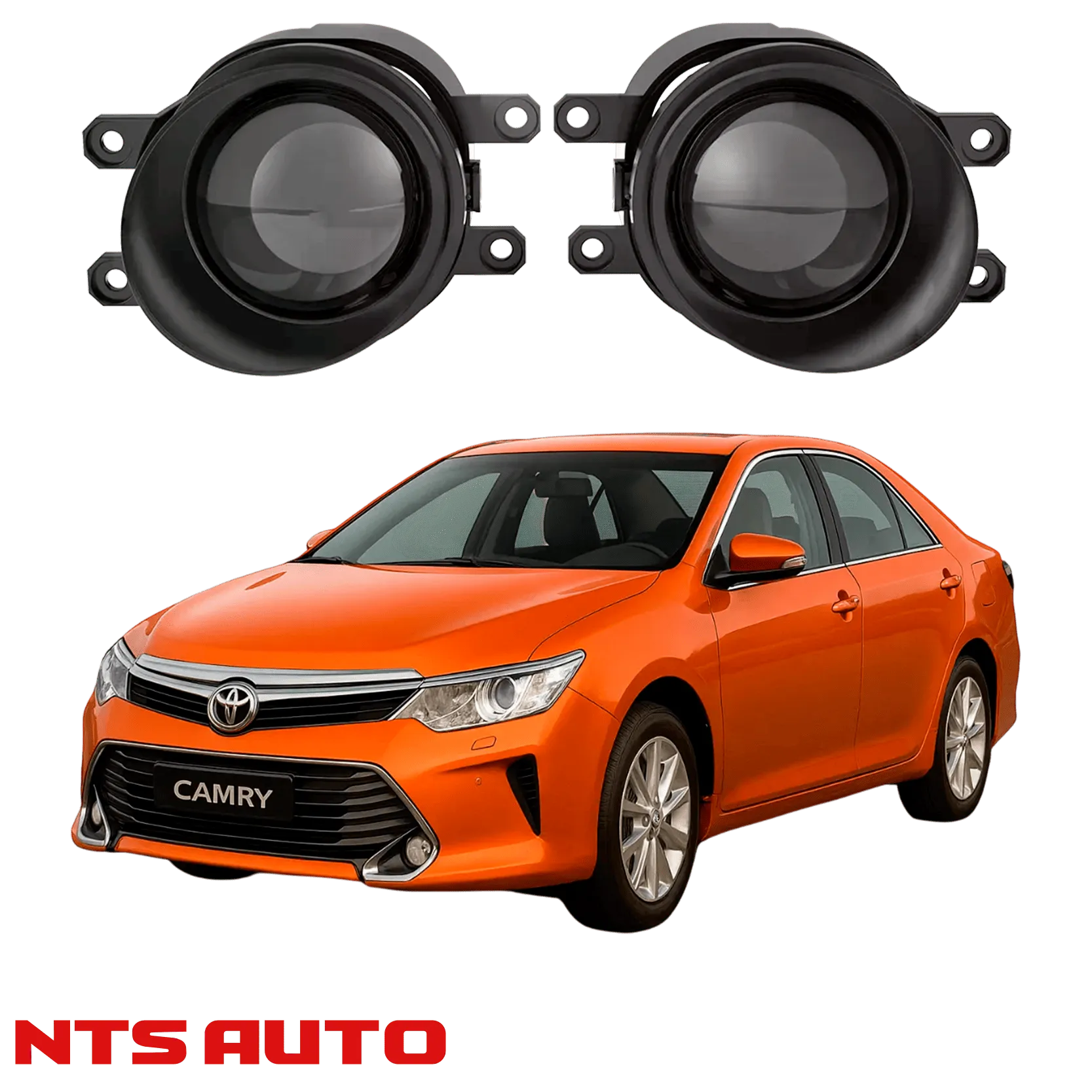 Противотуманные фары на Toyota Camry