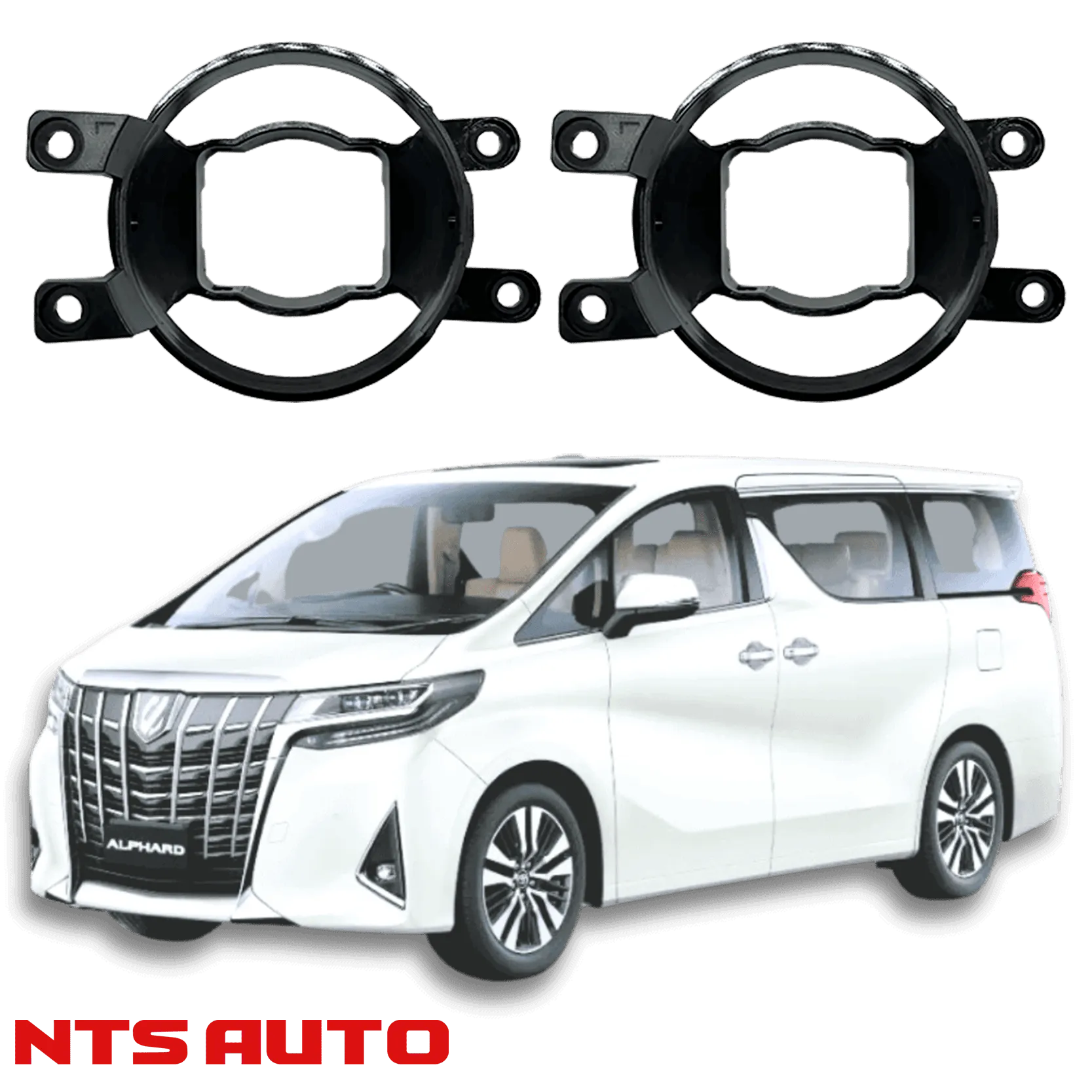 Крепления для противотуманных фар на Toyota  Alphard (H30) (2015–н.в.)