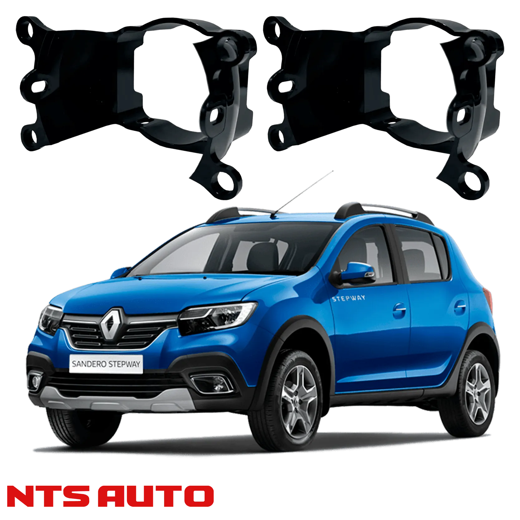 Крепления для противотуманных фар на Renault Sandero/Stepway (2009-2022)