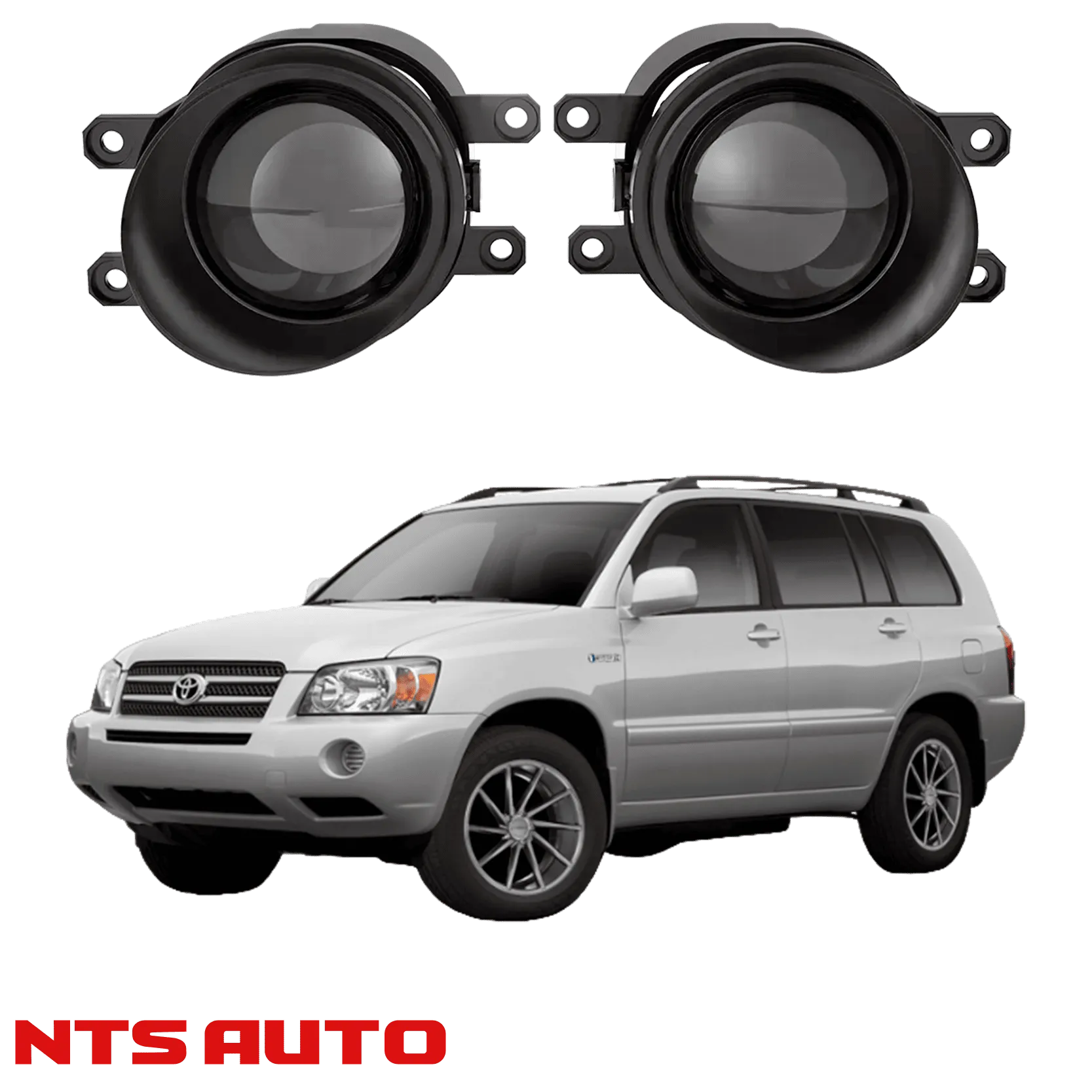 Противотуманные фары на Toyota Kluger V