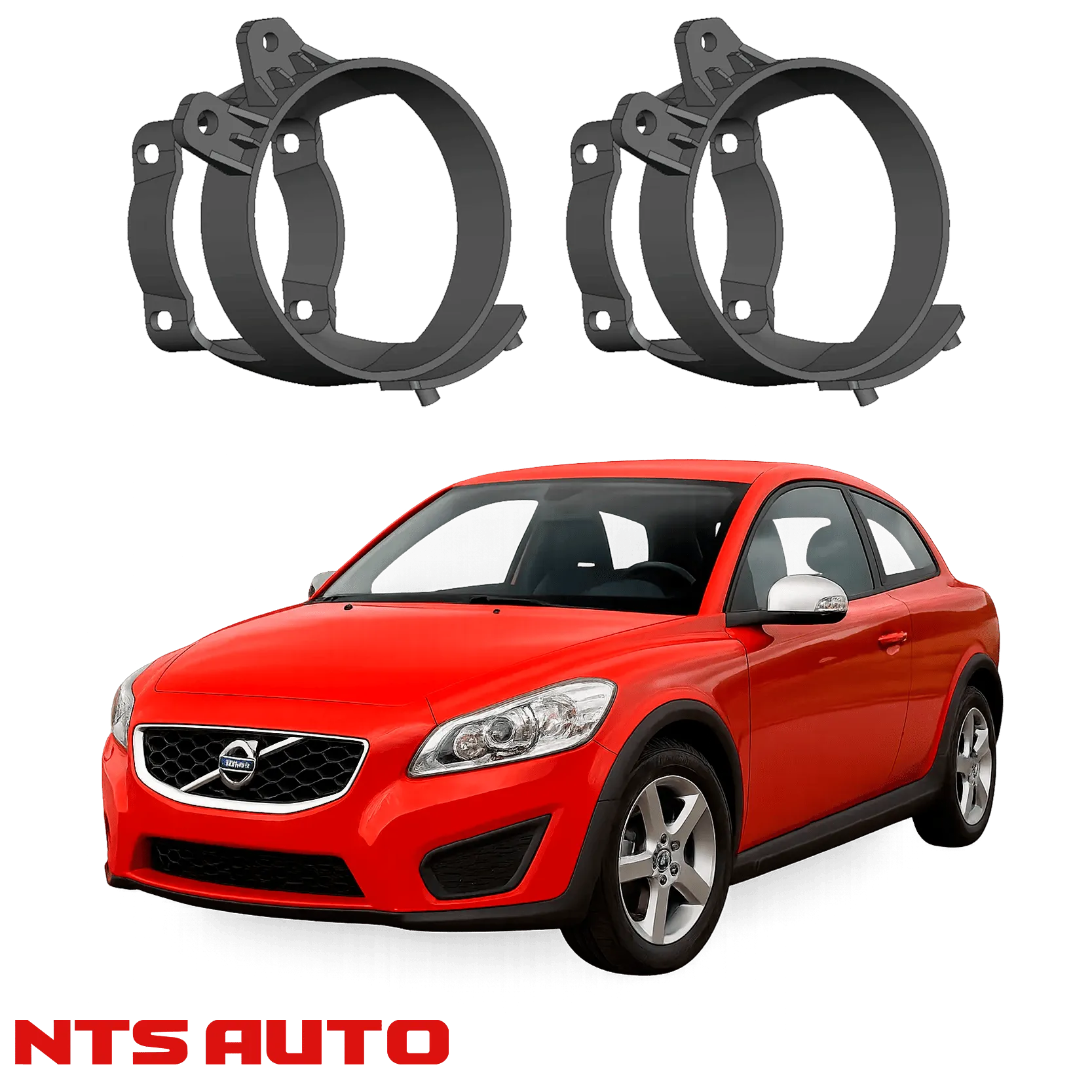 Крепления для противотуманных фар на Volvo C30 (2006–2012)