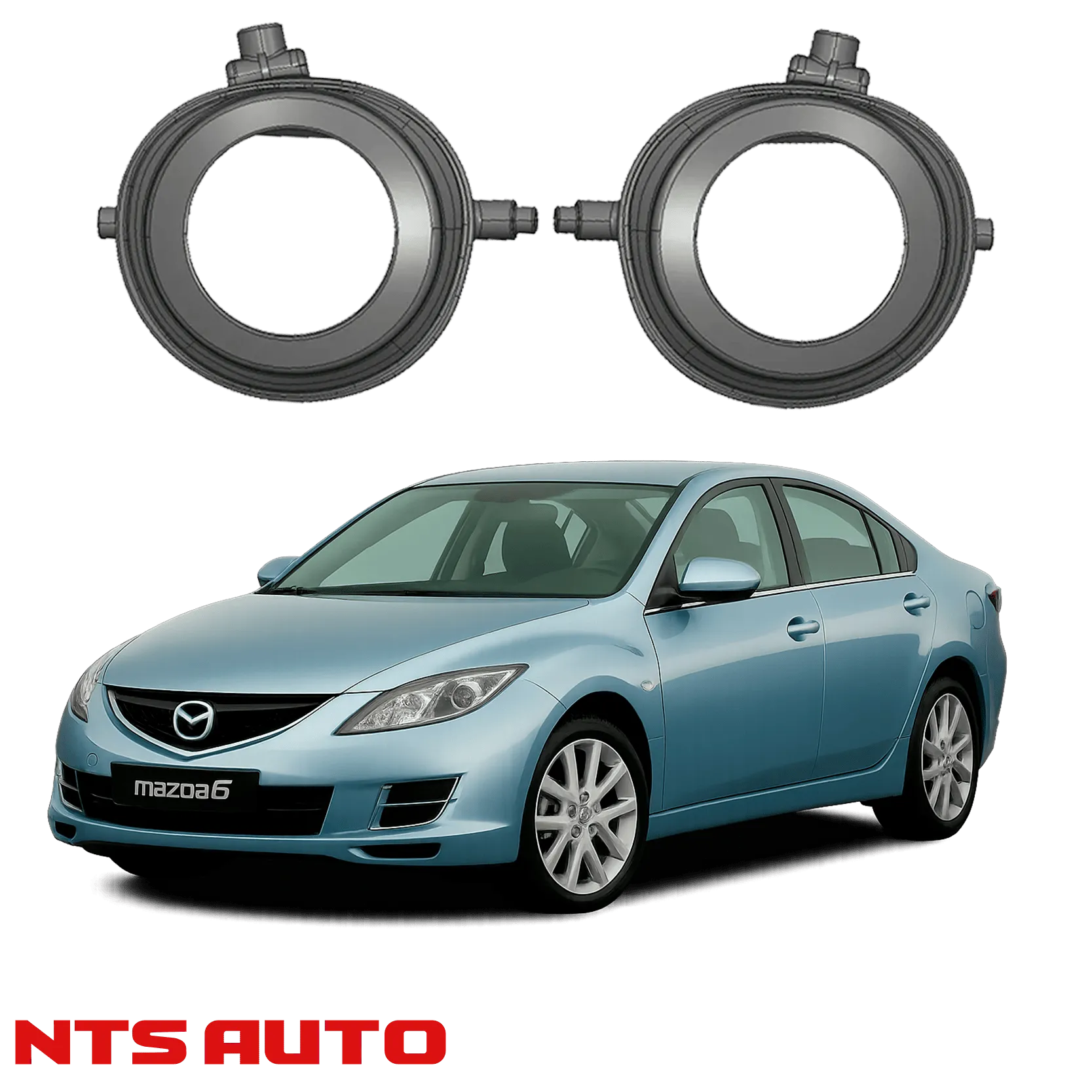 Крепления для противотуманных фар на Mazda 6 GH (2009–2013)