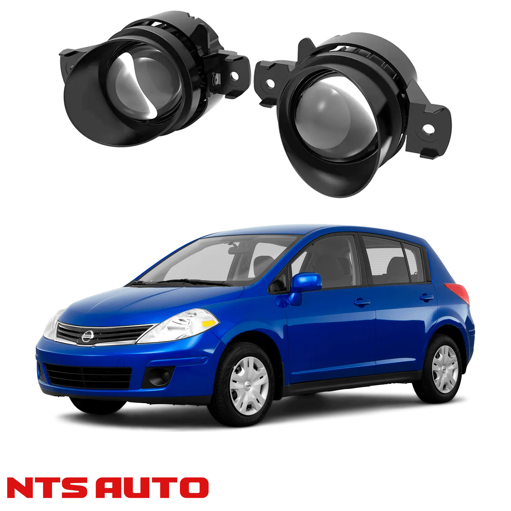 Противотуманные фары на Nissan Versa (2002–2006, 2010–н.в.)