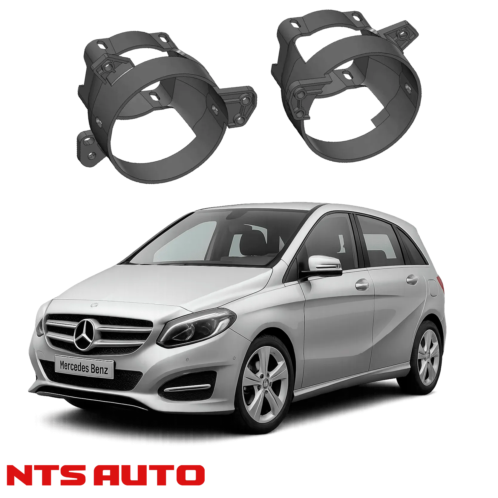 Крепления для противотуманных фар на Mercedes-Benz B-Class (W246) (2011–2015)