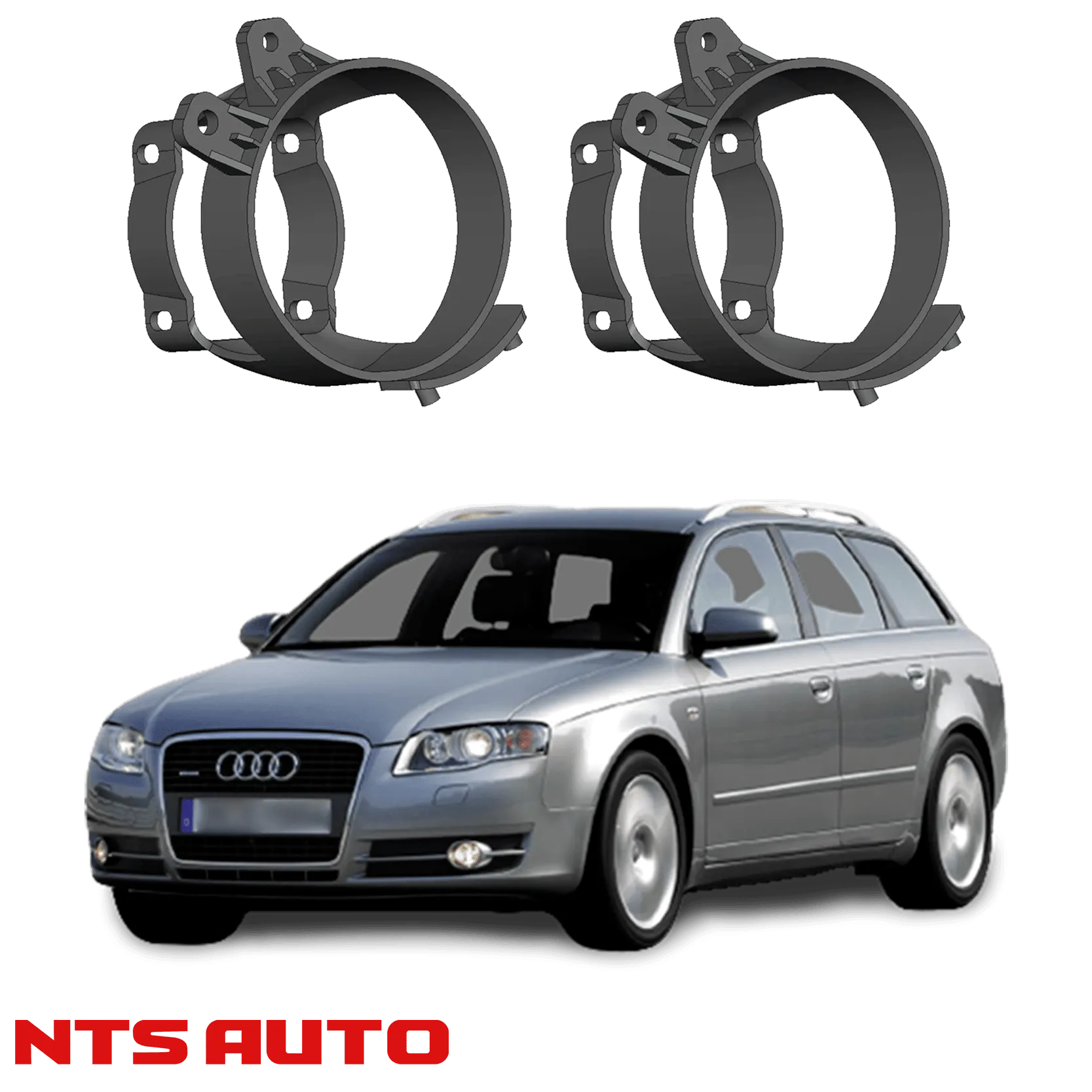 Крепления для противотуманных фар на Audi A4 B7 (2004–2008)