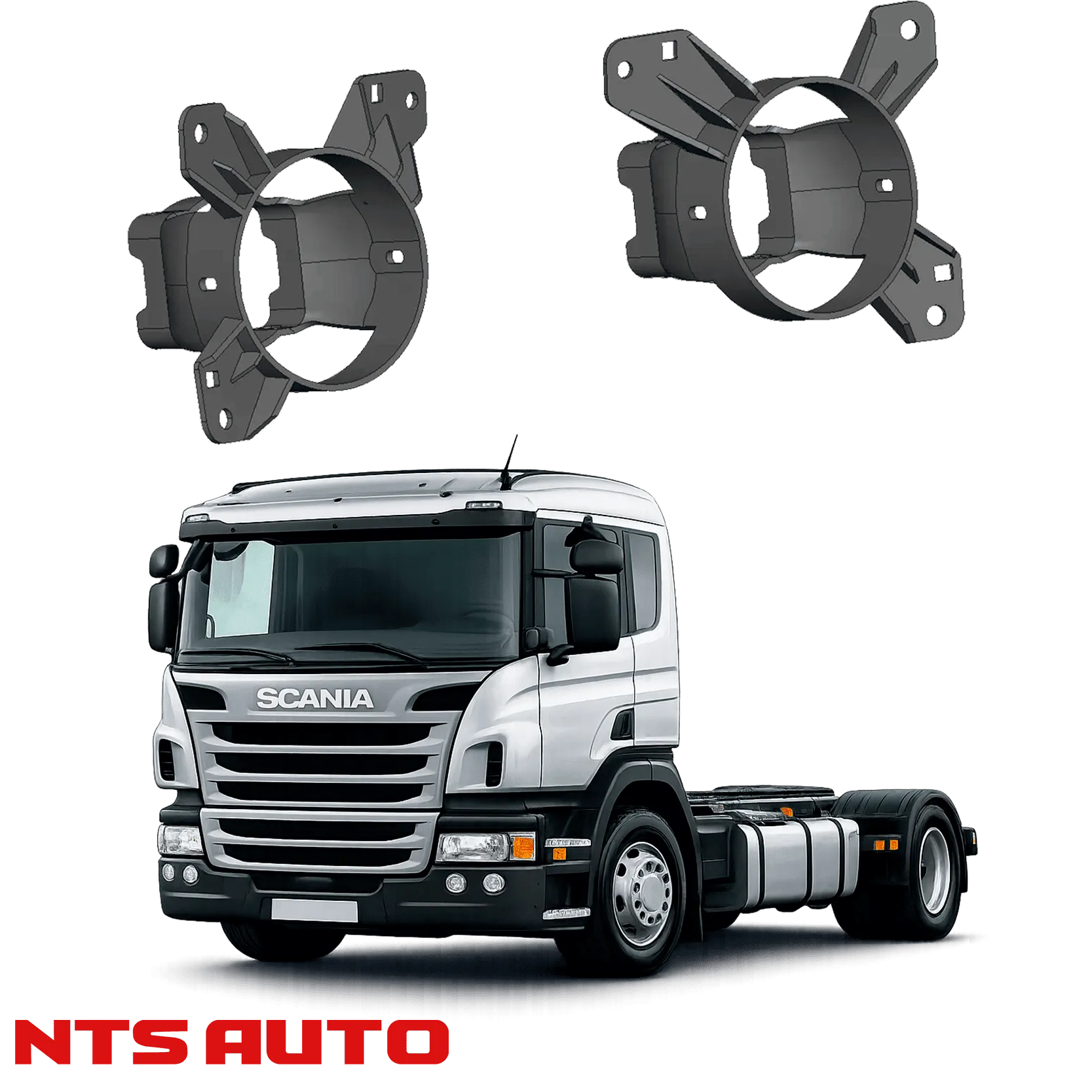 Крепления для противотуманных фар на Scania P Series (2004–2016)