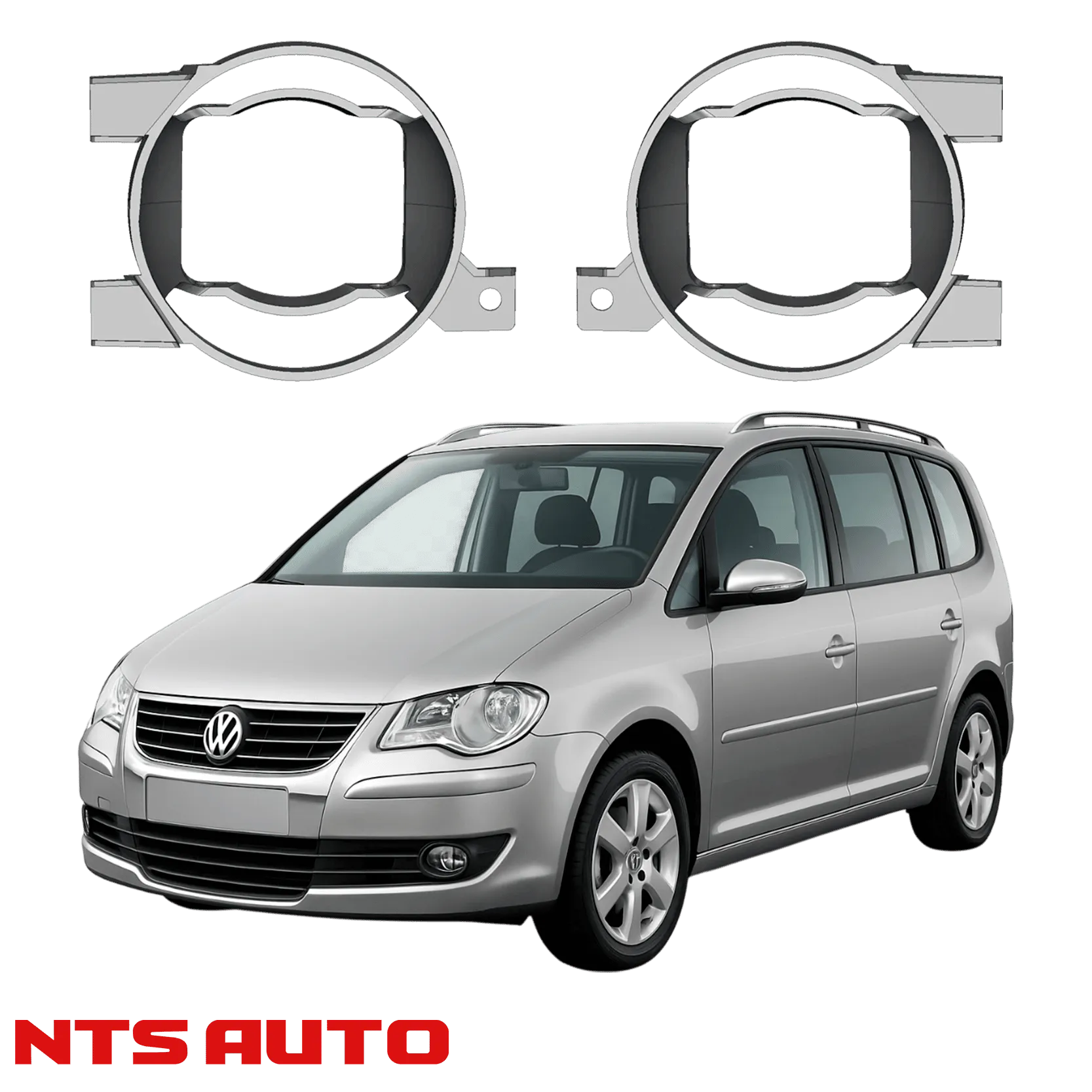 Крепления для противотуманных фар на Volkswagen Touran I (2006–2015)