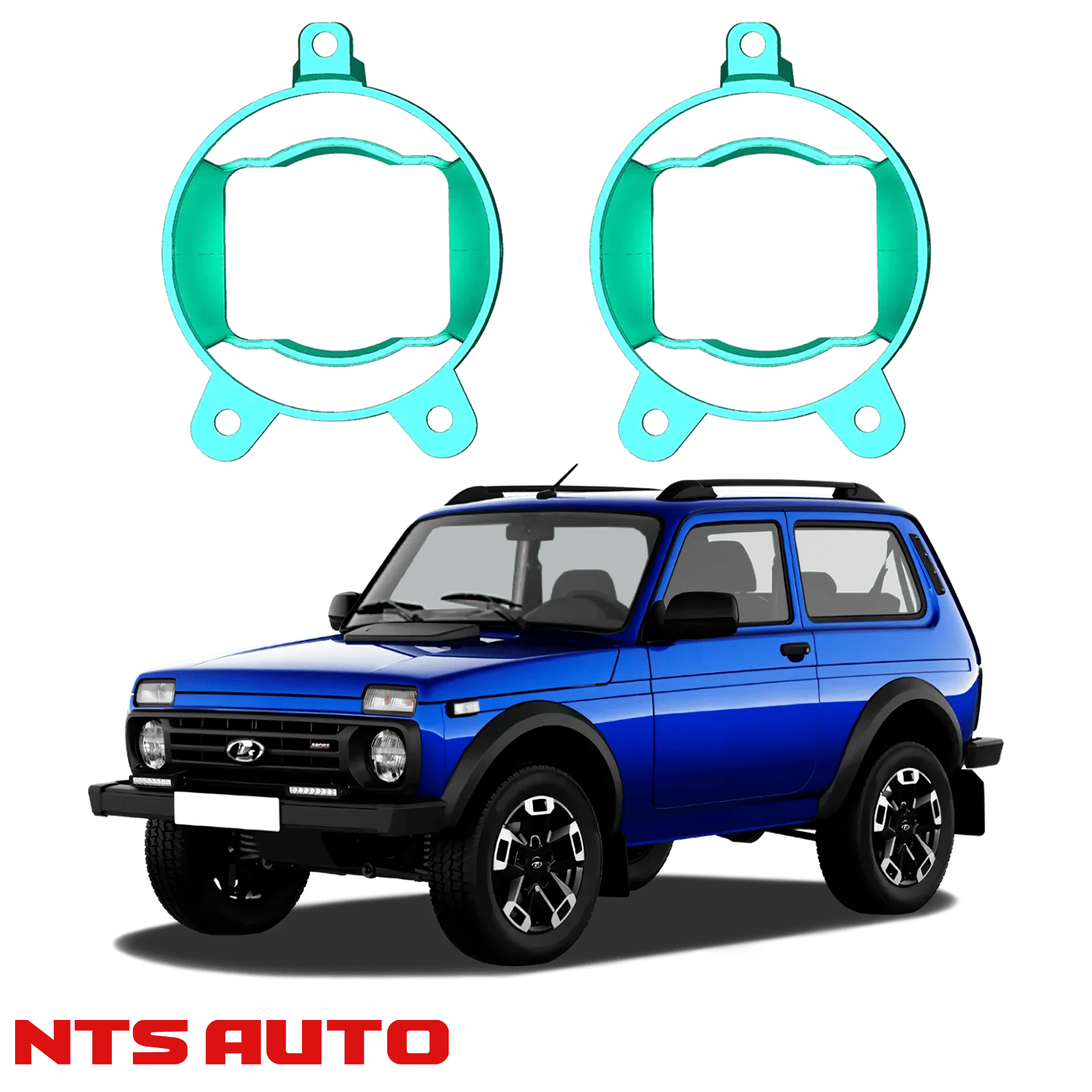 Крепления для противотуманных фар на Lada Niva (2020-2021)