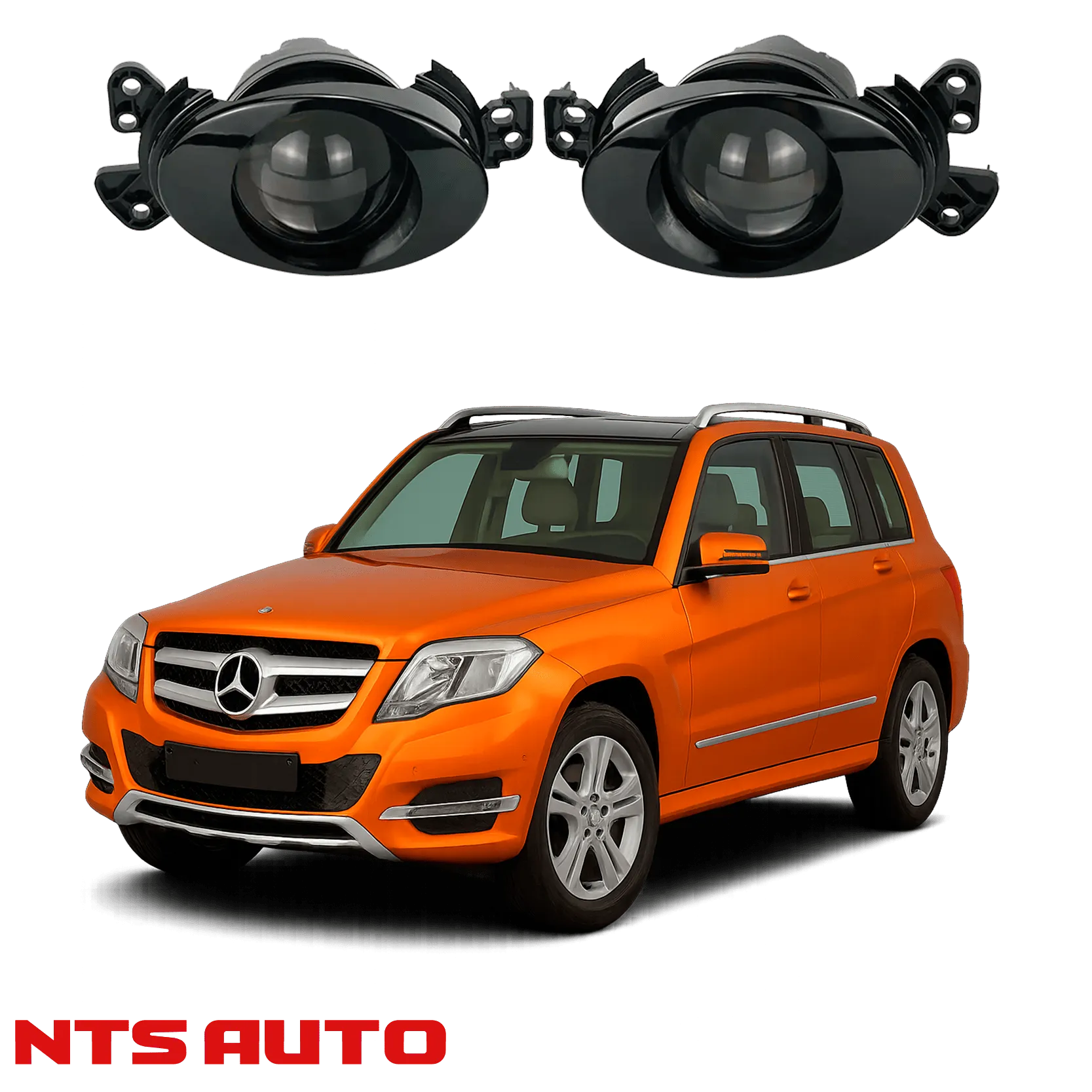 Противотуманные фары на MERCEDES-BENZ GLK-класс X204 (2008–2012)