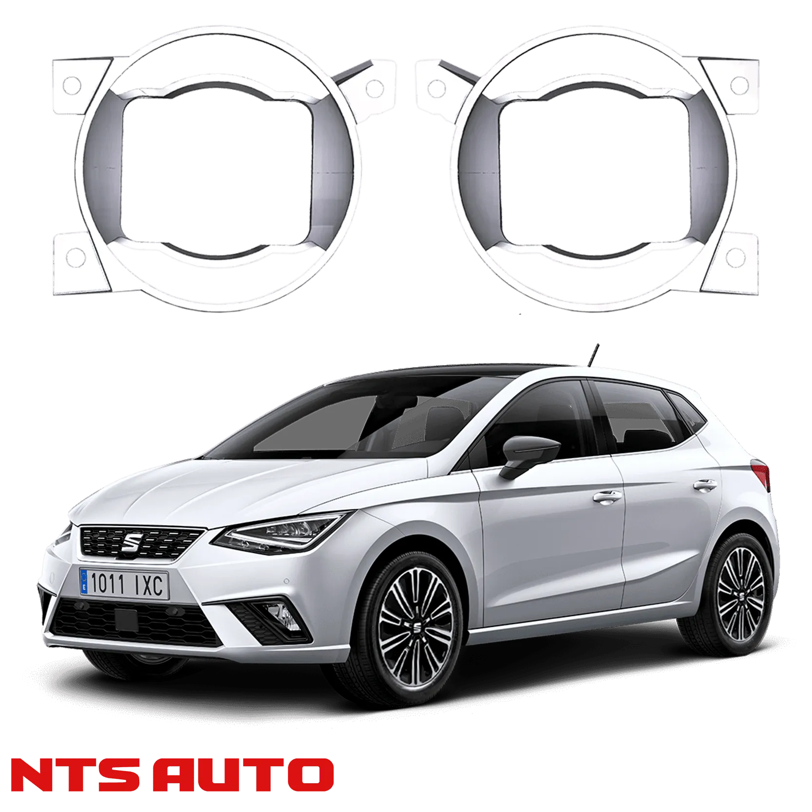 Крепления для противотуманных фар на SEAT Ibiza IV (2008–2015)