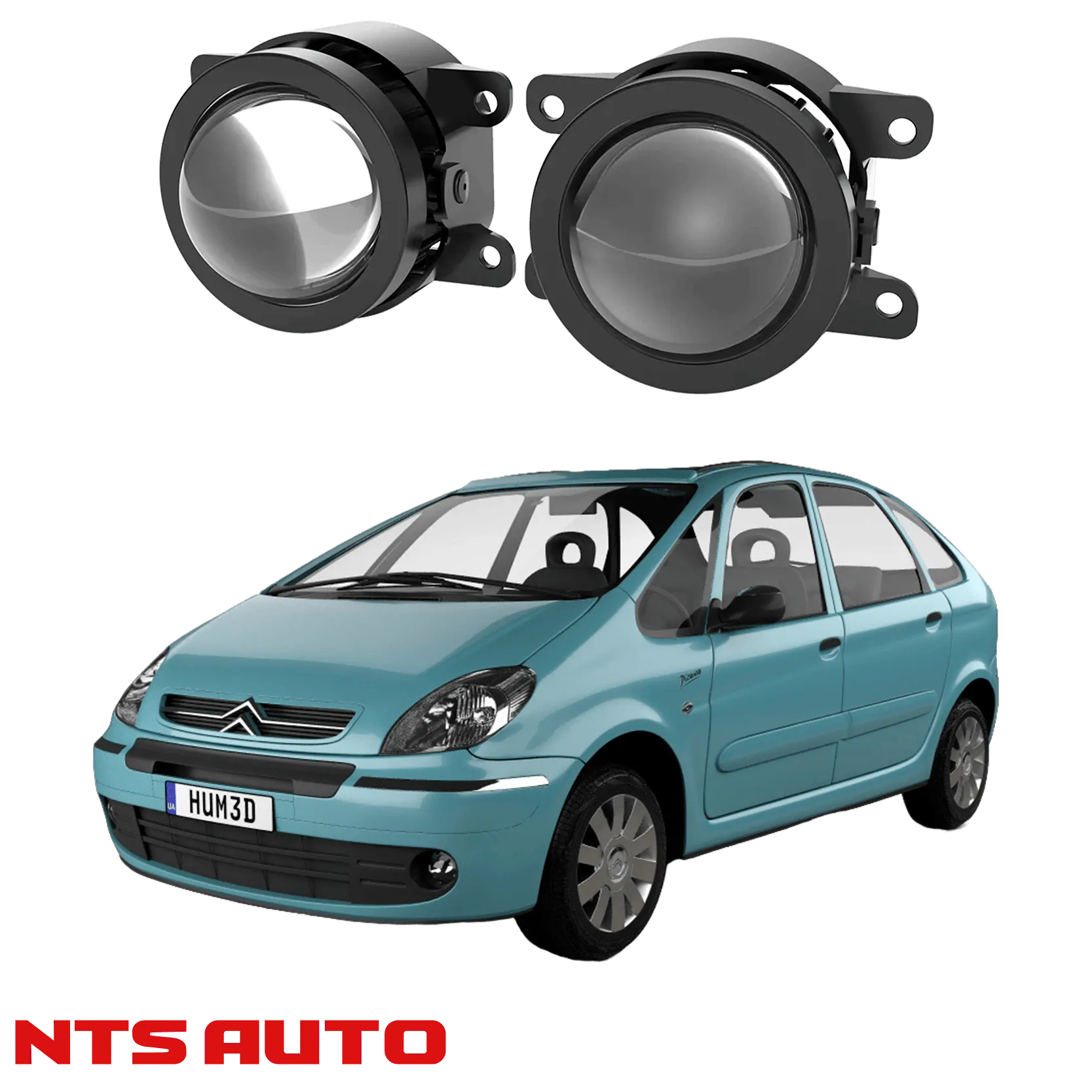 Противотуманные фары на Citroen Xsara Picasso (1999-2009)
