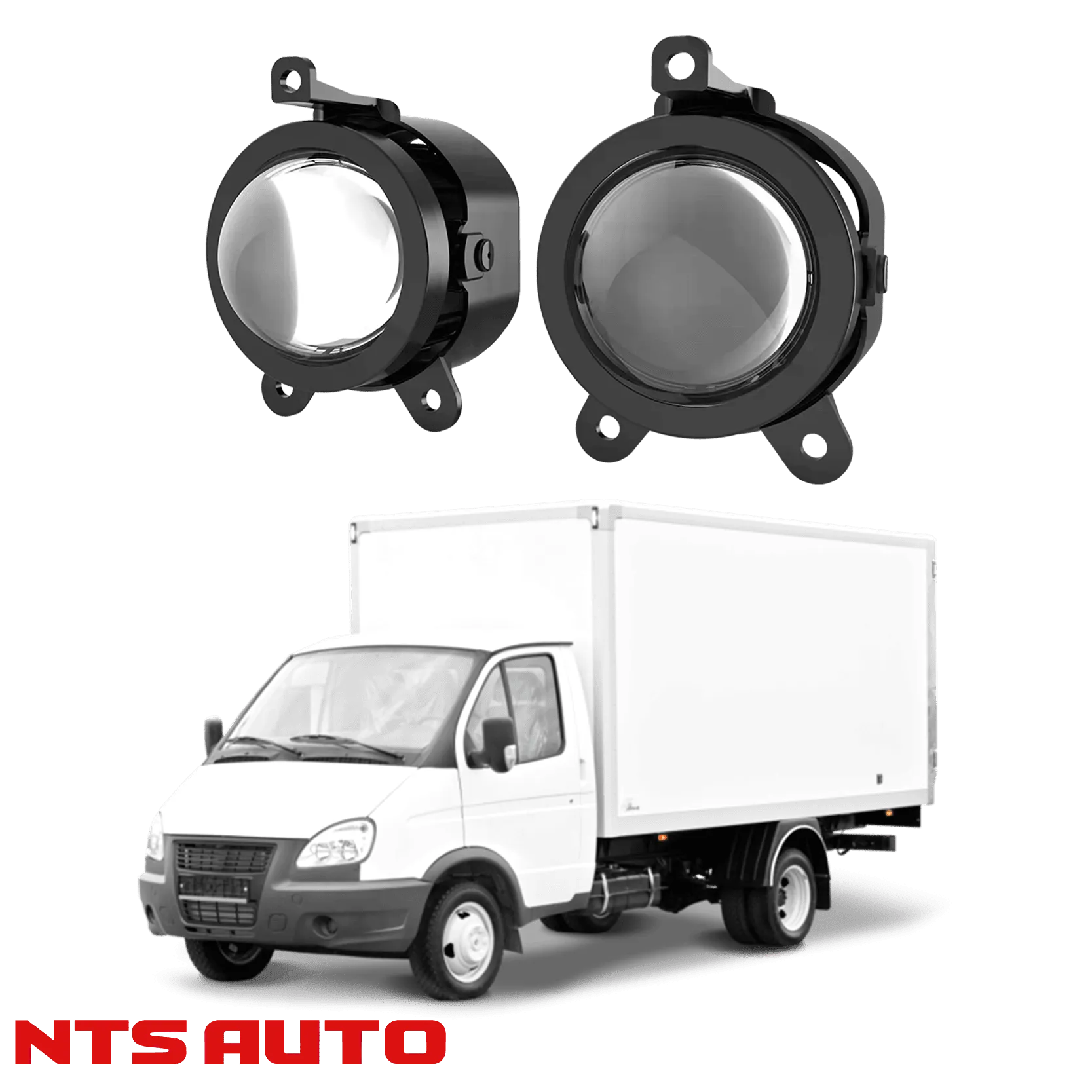 Противотуманные фары на GAZ Gazel