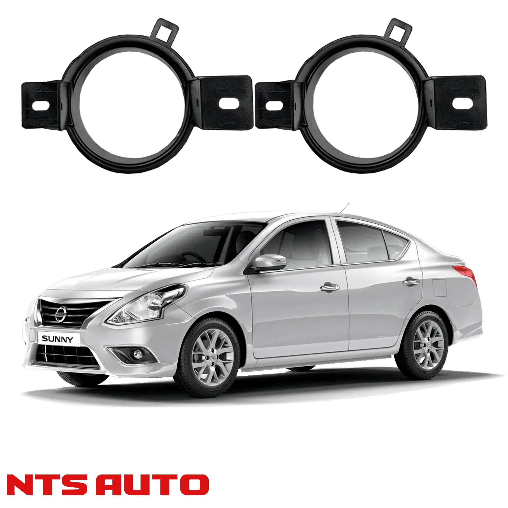Крепления для противотуманных фар на Nissan Sunny (2010–н.в.)