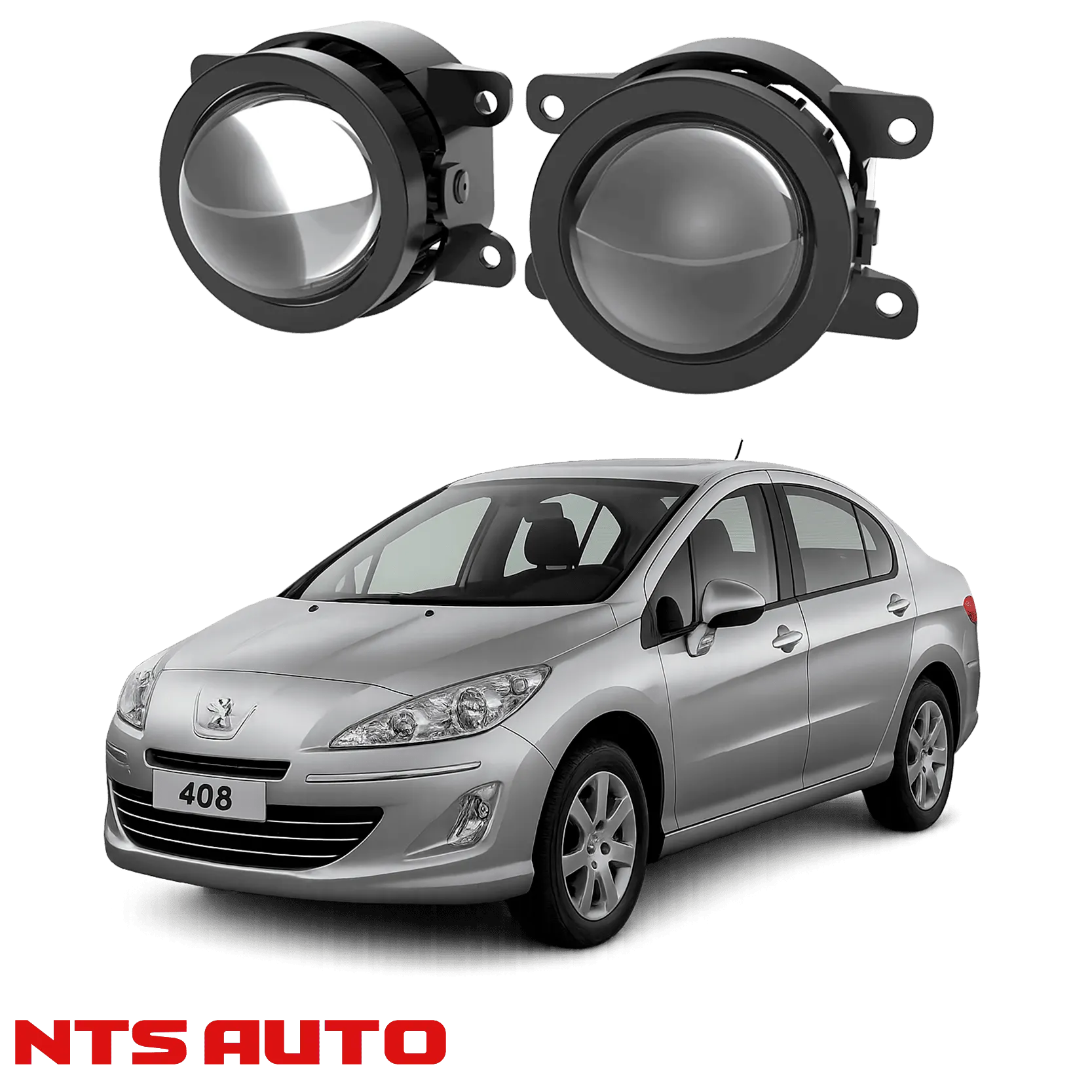 Противотуманные фары на Peugeot 408 (2017-н.в.)