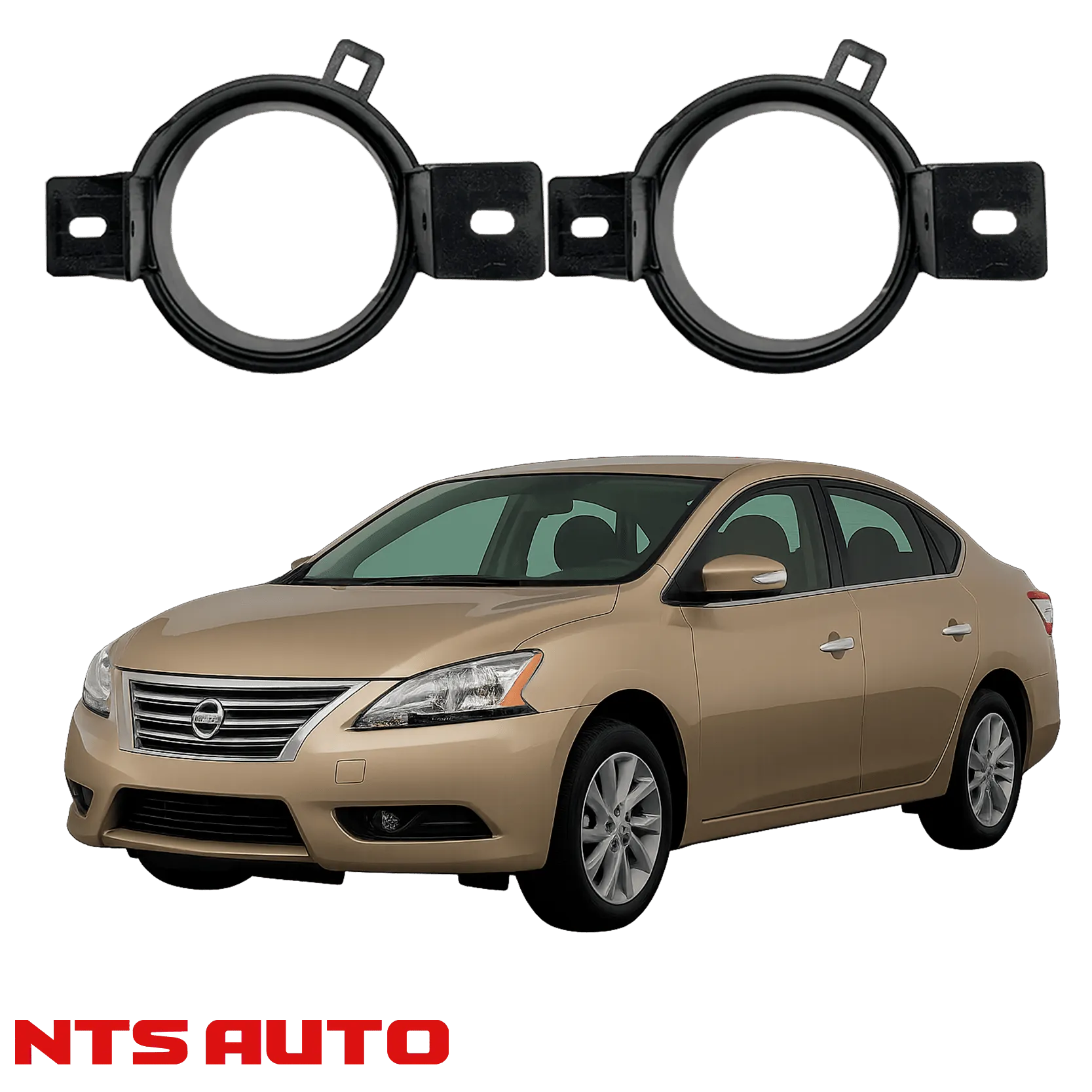 Крепления для противотуманных фар на Nissan Sentra (2004–н.в.)