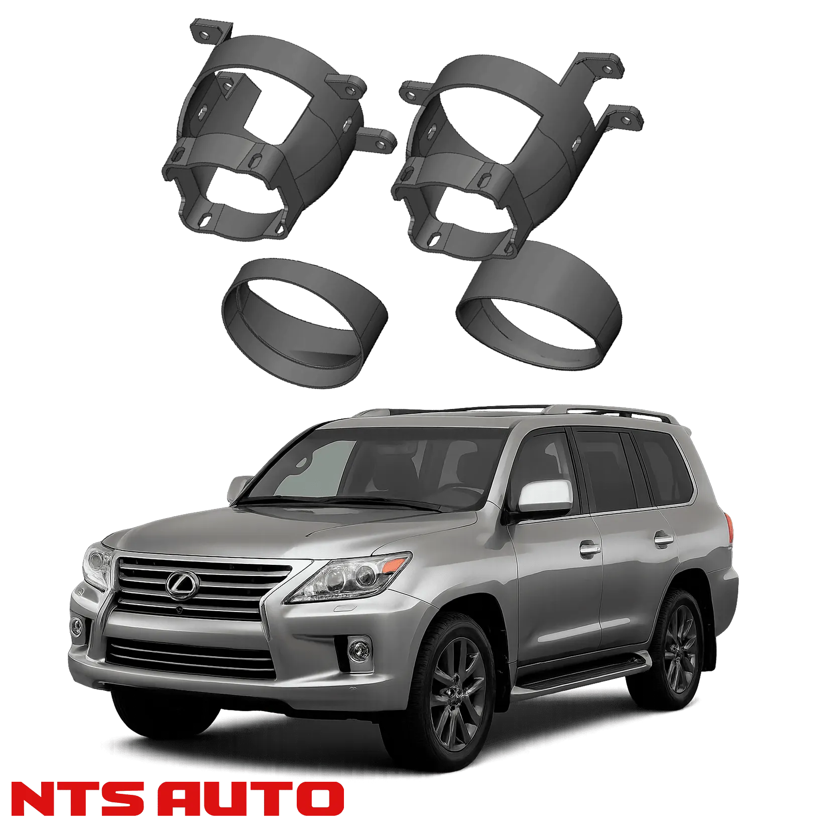 Крепления для противотуманных фар на Lexus LX570 (2008–2012)