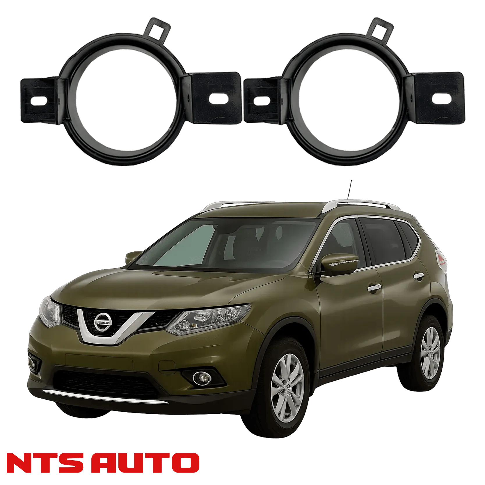 Крепления для противотуманных фар на Nissan X-Trail (2013–2019)