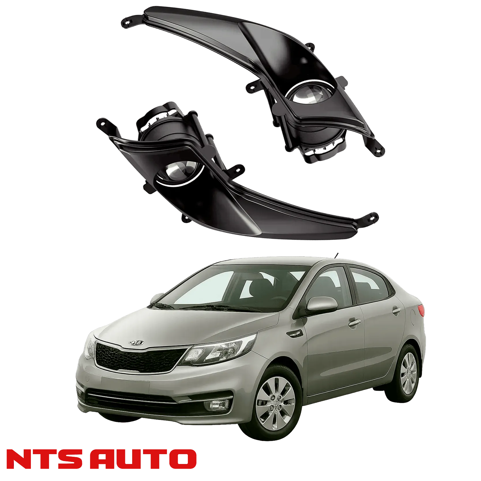 Противотуманные фары на KIA Rio 3 (2011–2015)