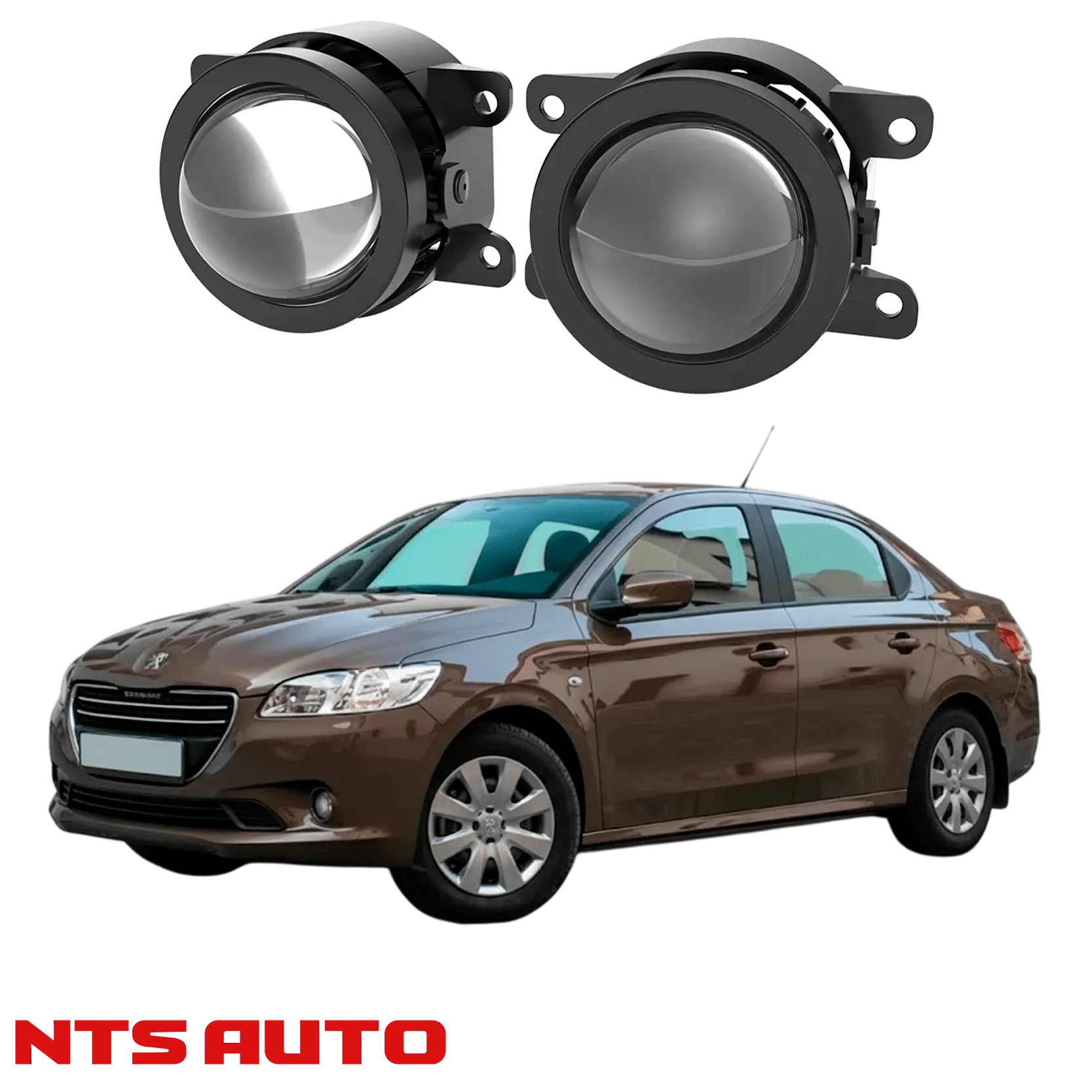 Противотуманные фары на Peugeot 301 (2013-2016)