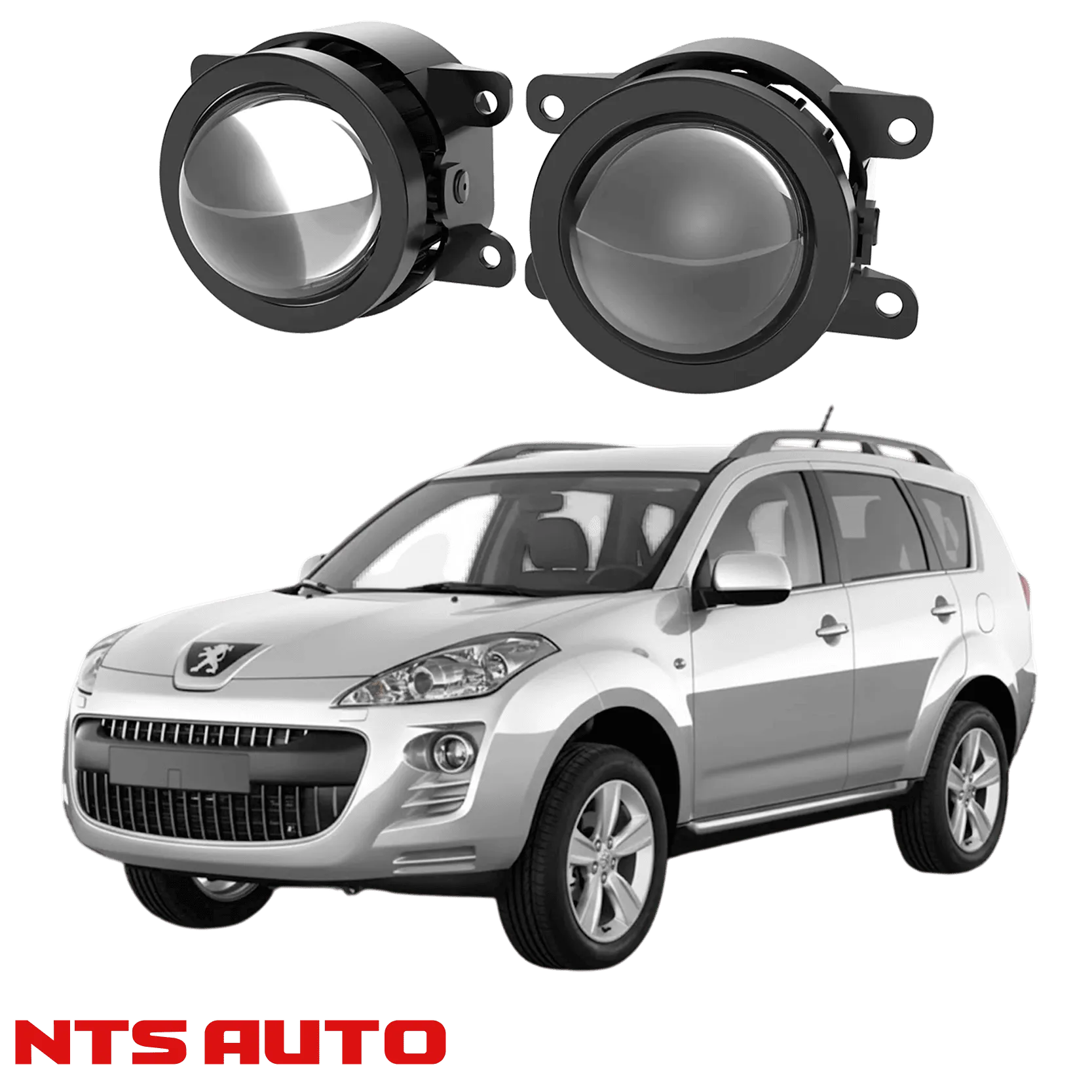 Противотуманные фары на Peugeot 4008 (2012-2015)