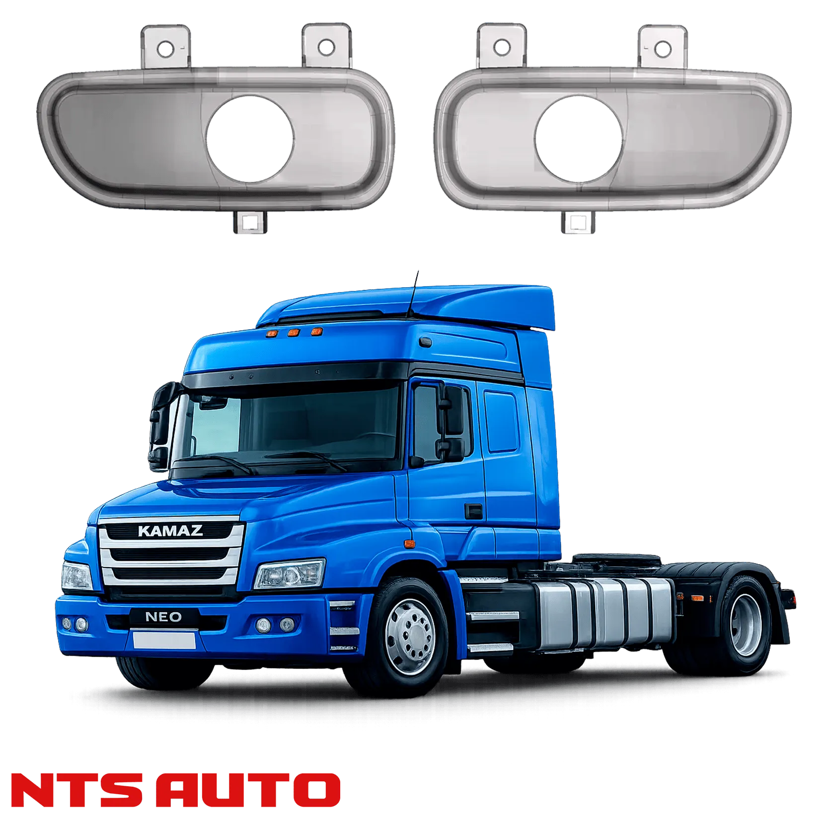 Крепления для противотуманных фар на KAMAZ NEO 65207 (2015–2021)