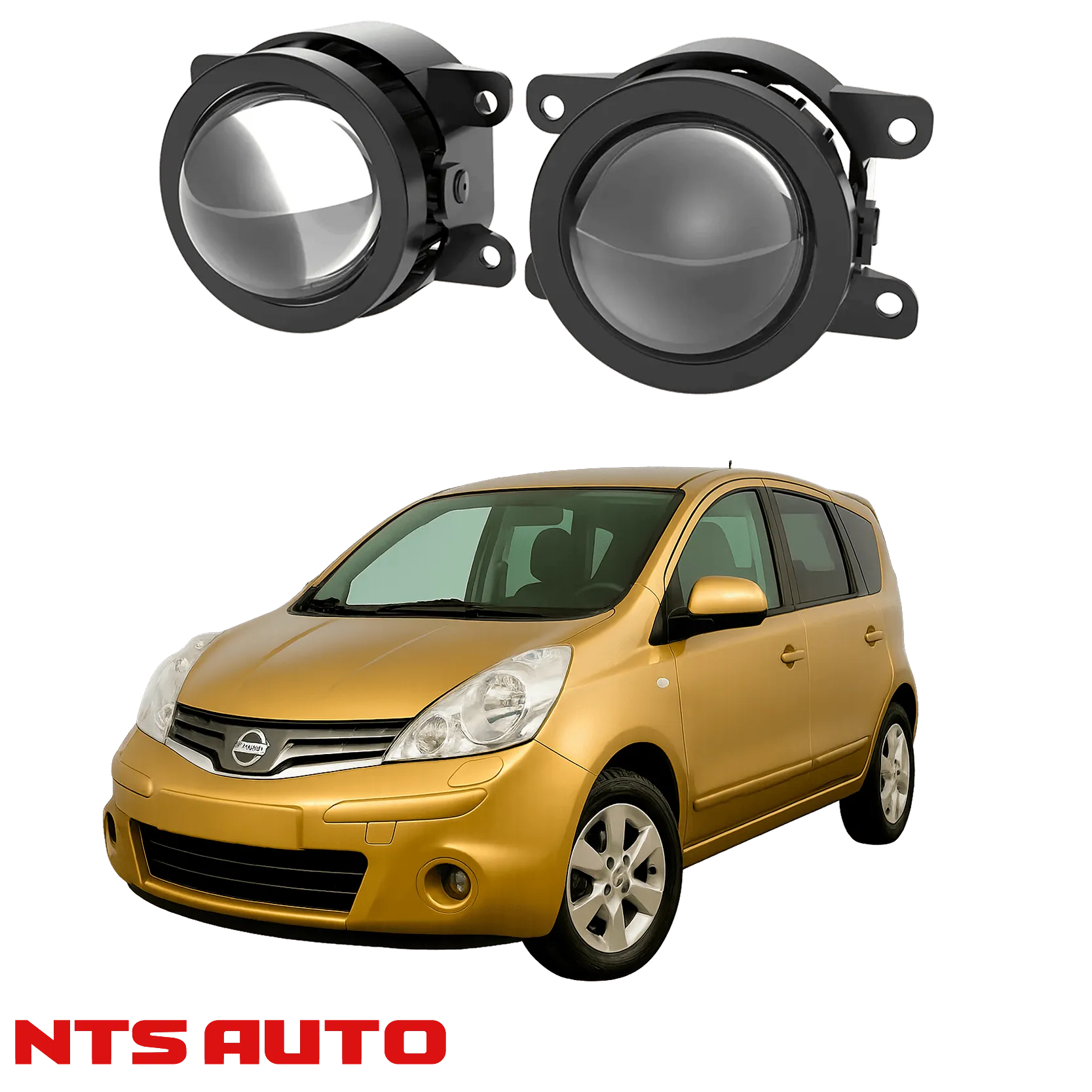 Противотуманные фары на Nissan Note