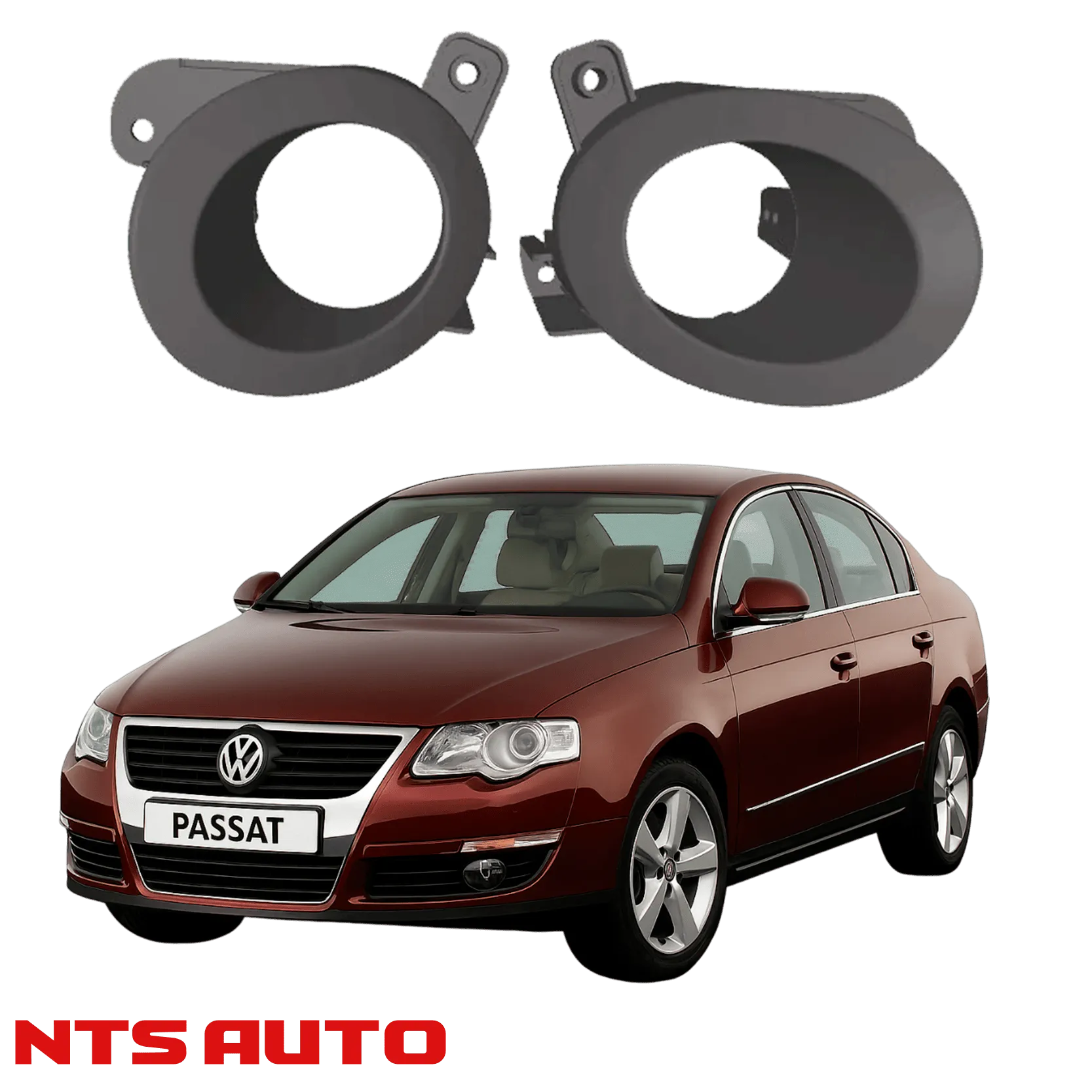 Крепления для противотуманных фар на Volkswagen Passat B6 (2005–2009)