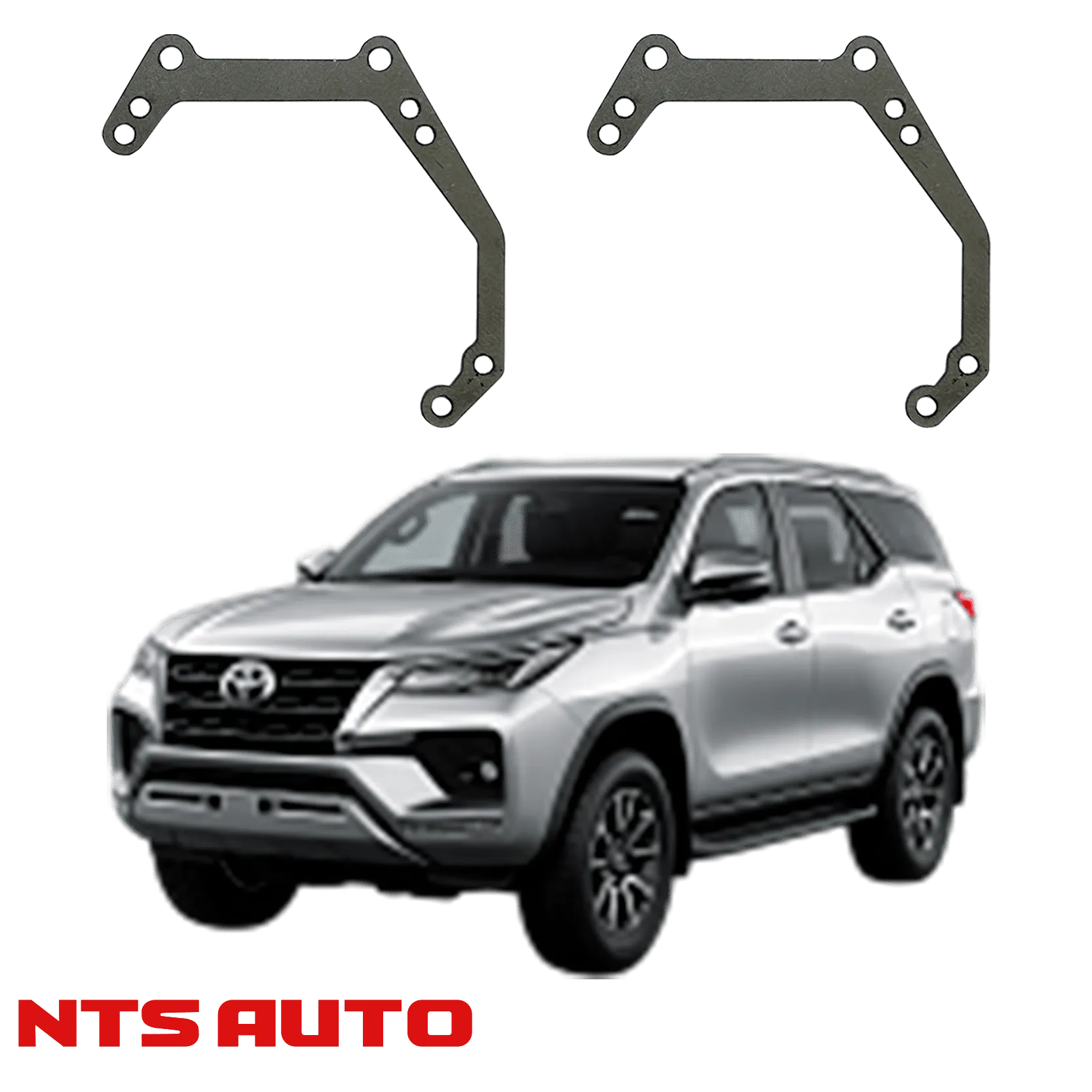 Переходные рамки для Toyota Fortuner 2 (2015-2020)