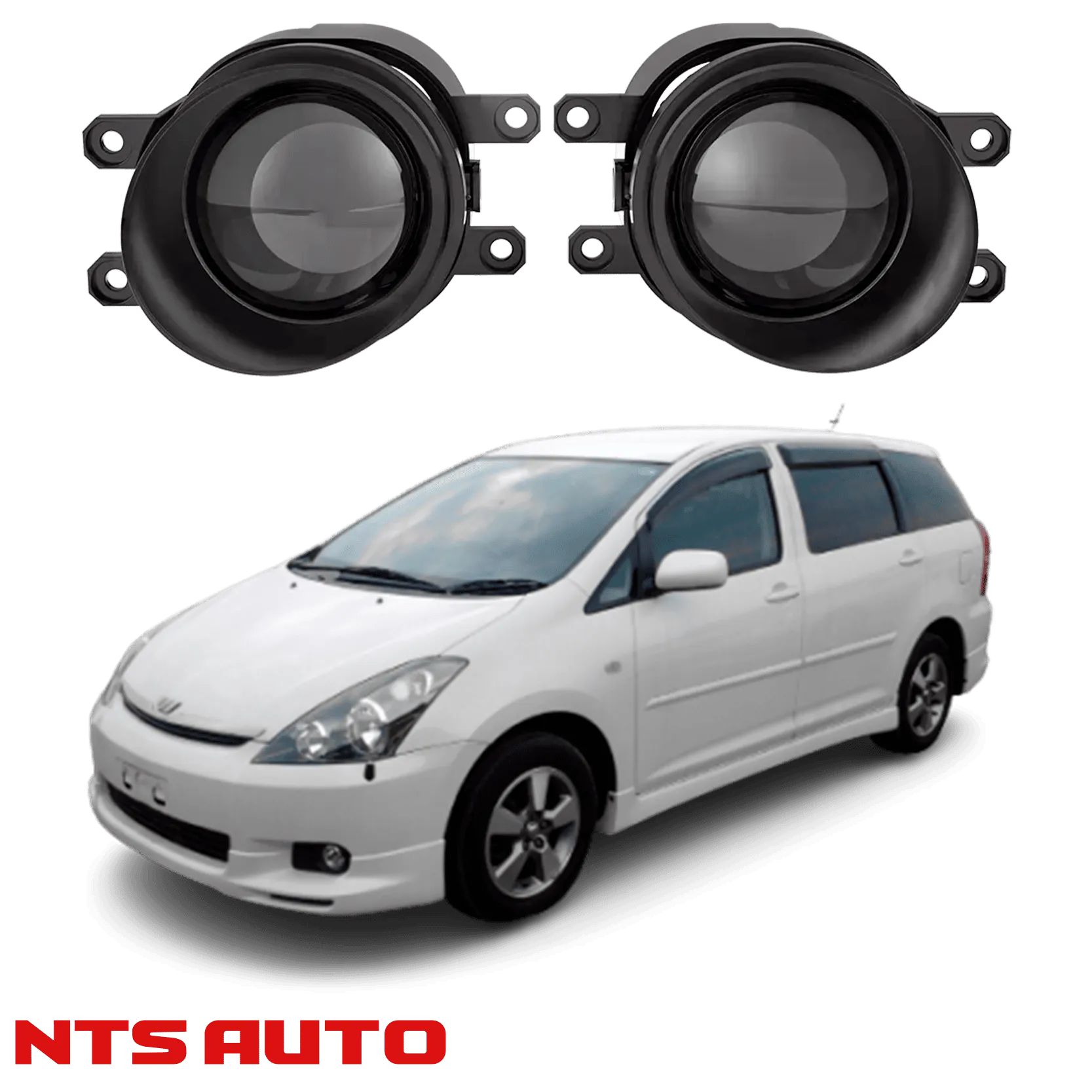 Противотуманные фары на Toyota Wish