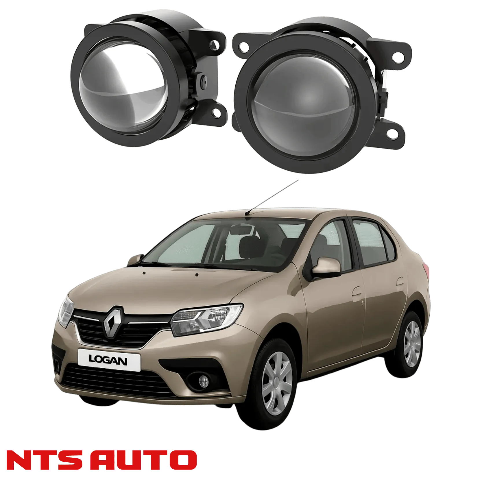 Противотуманные фары на Renault Logan (2004-2022)