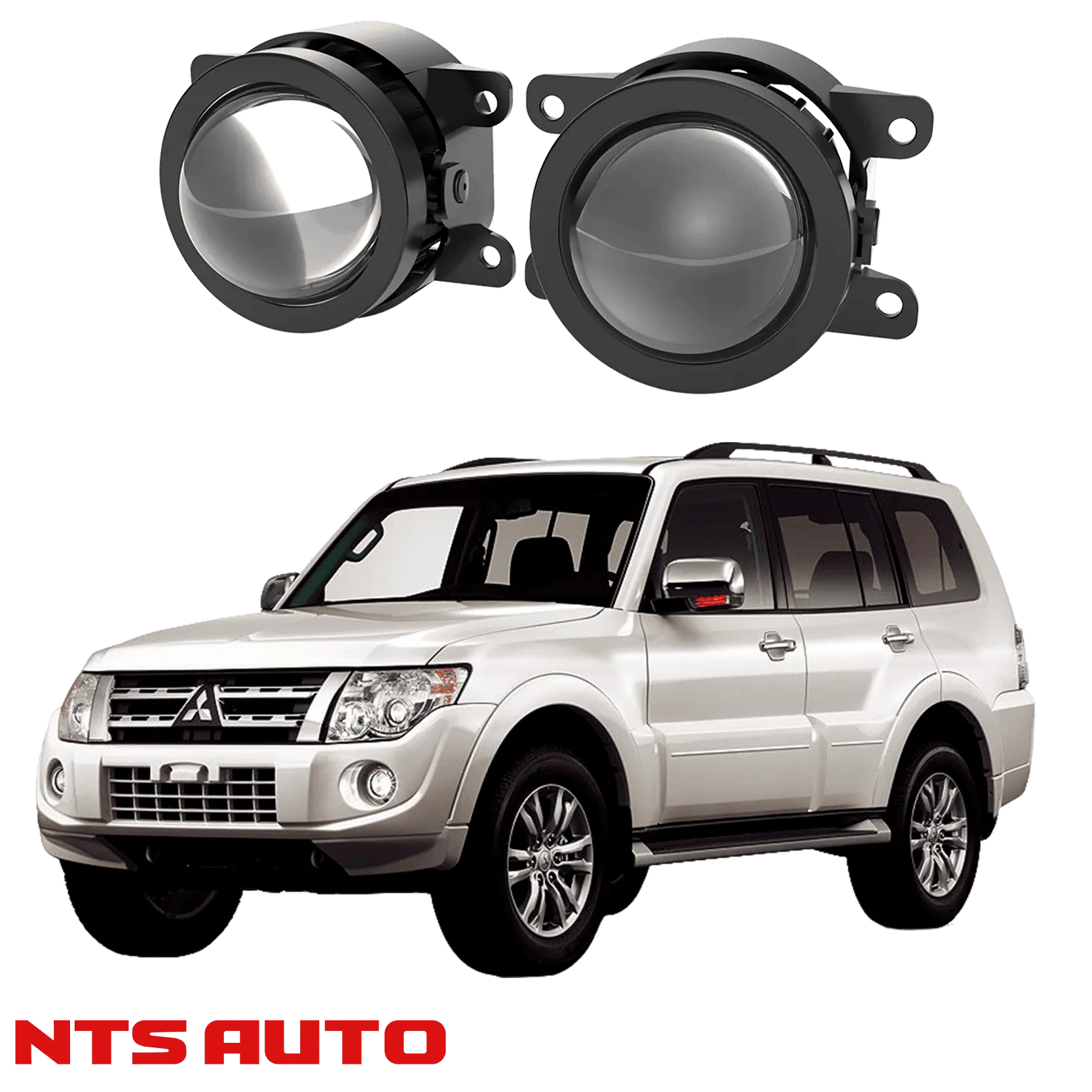 Противотуманные фары на Mitsubishi Montero (2006-2020)