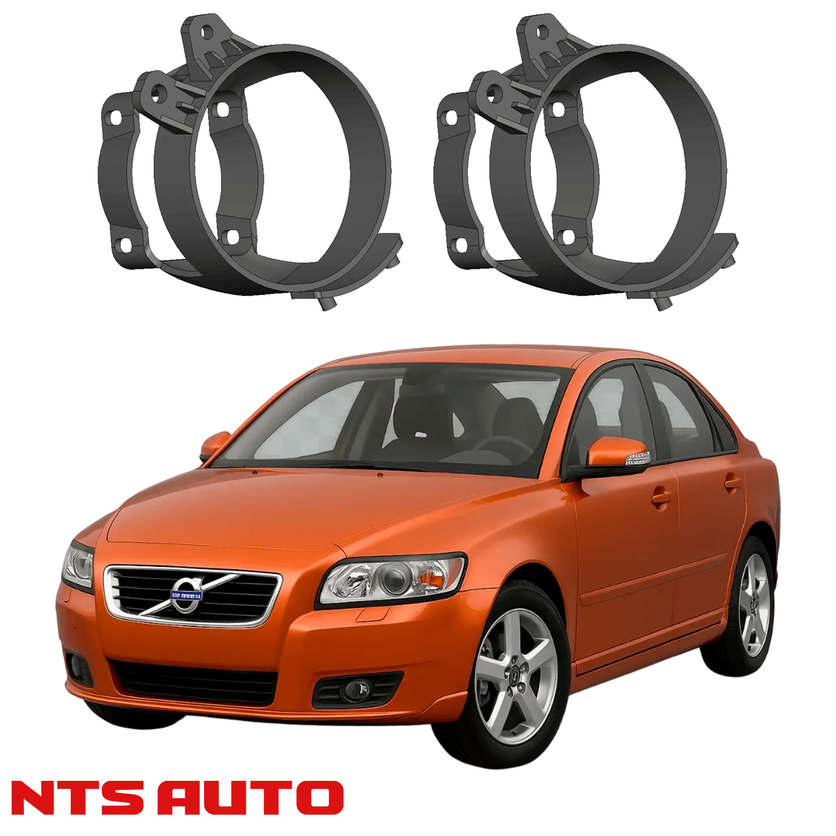 Крепления для противотуманных фар на Volvo S40 II (2004–2012)