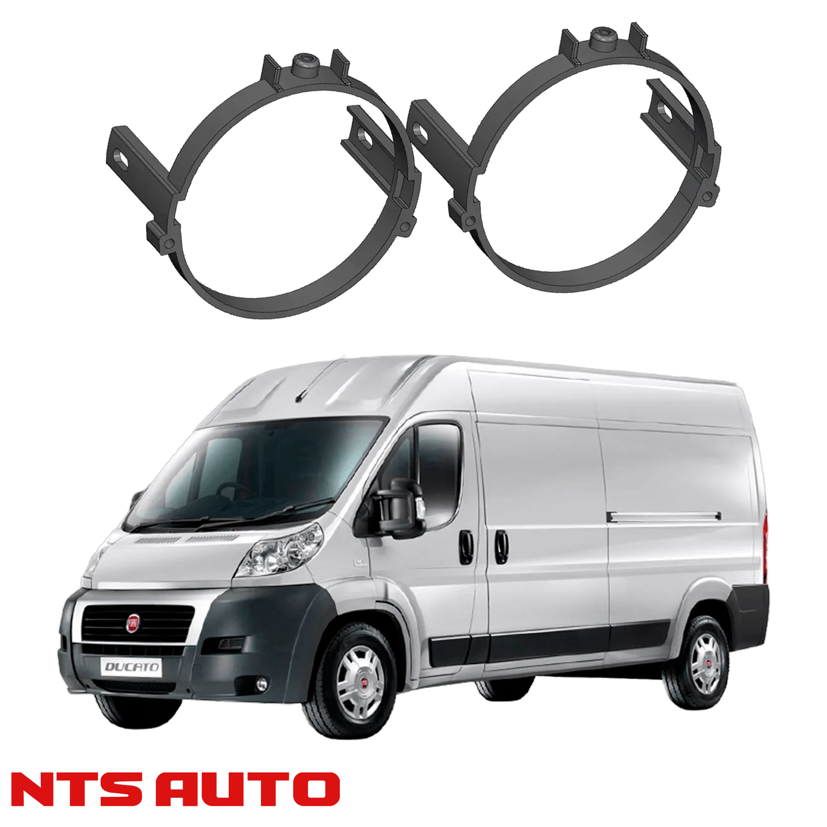 Крепления для противотуманных фар на Fiat Ducato III (2006–2014)
