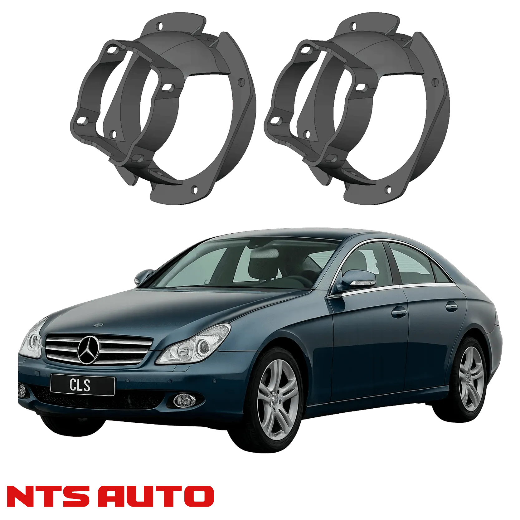 Крепления для противотуманных фар на Mercedes‑Benz CLS (W219) 2007–2010