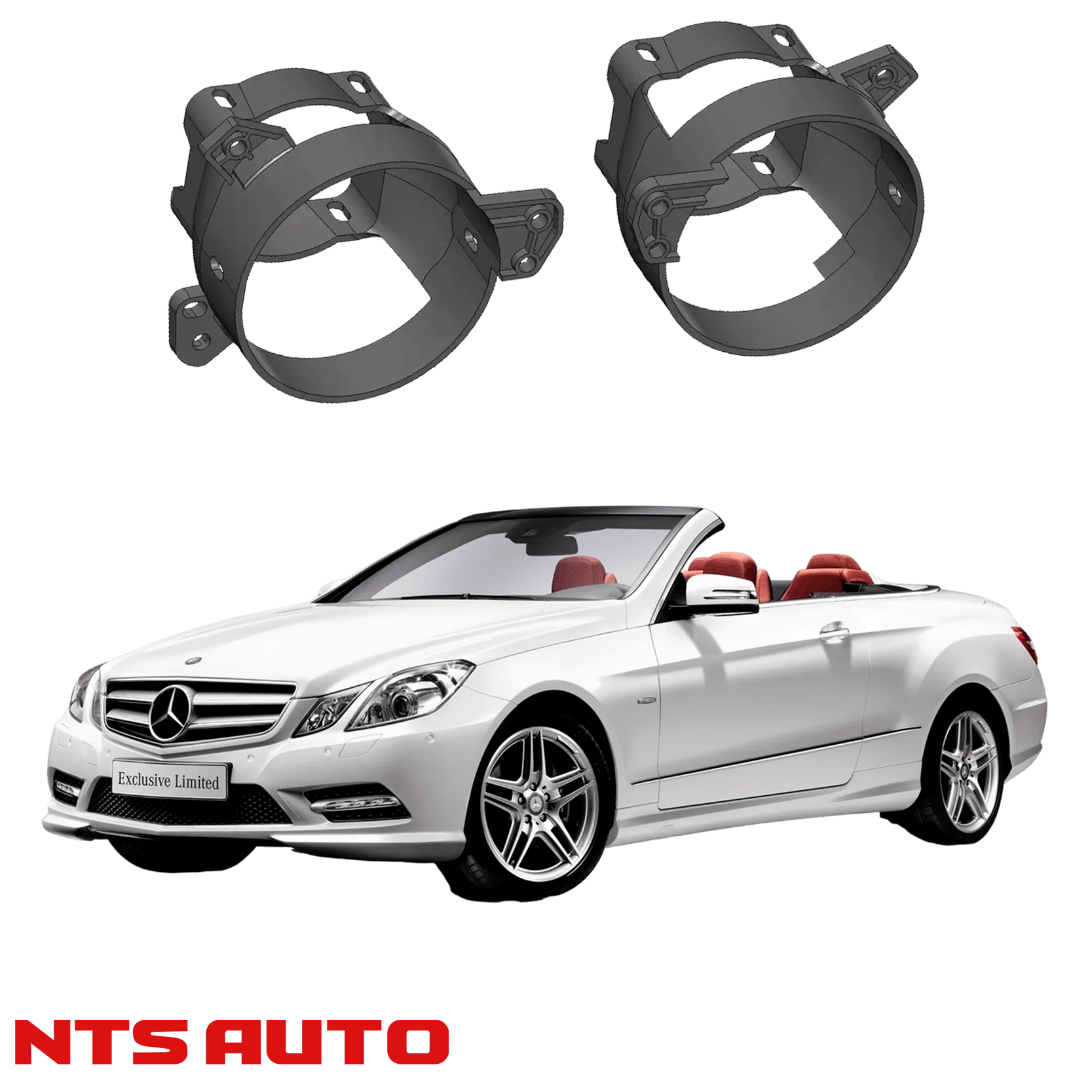 Крепления для противотуманных фар на Mercedes-Benz E-Class (A207) 2009–2015
