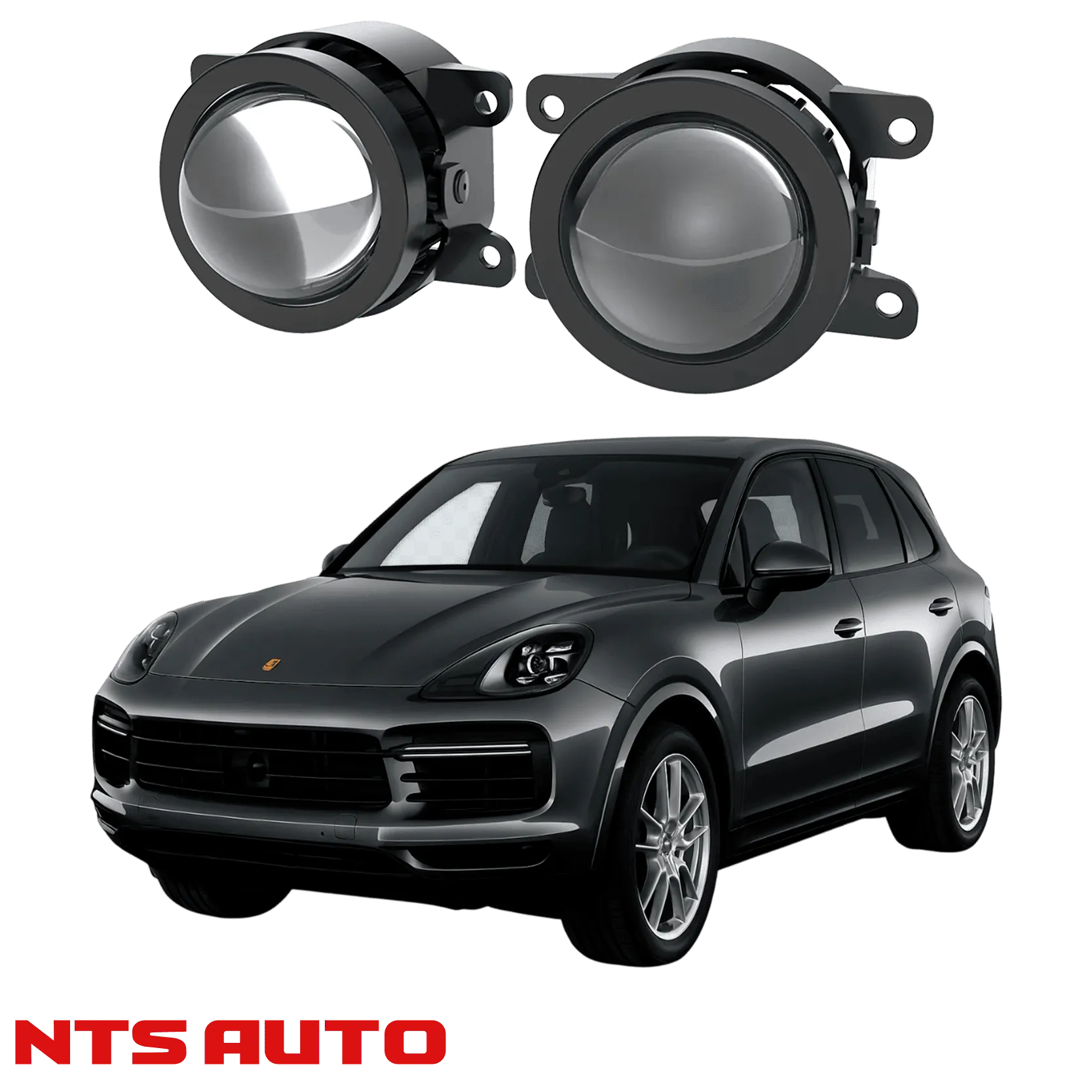 Противотуманные фары на Porsche Cayenne II 958 (2010-2018)