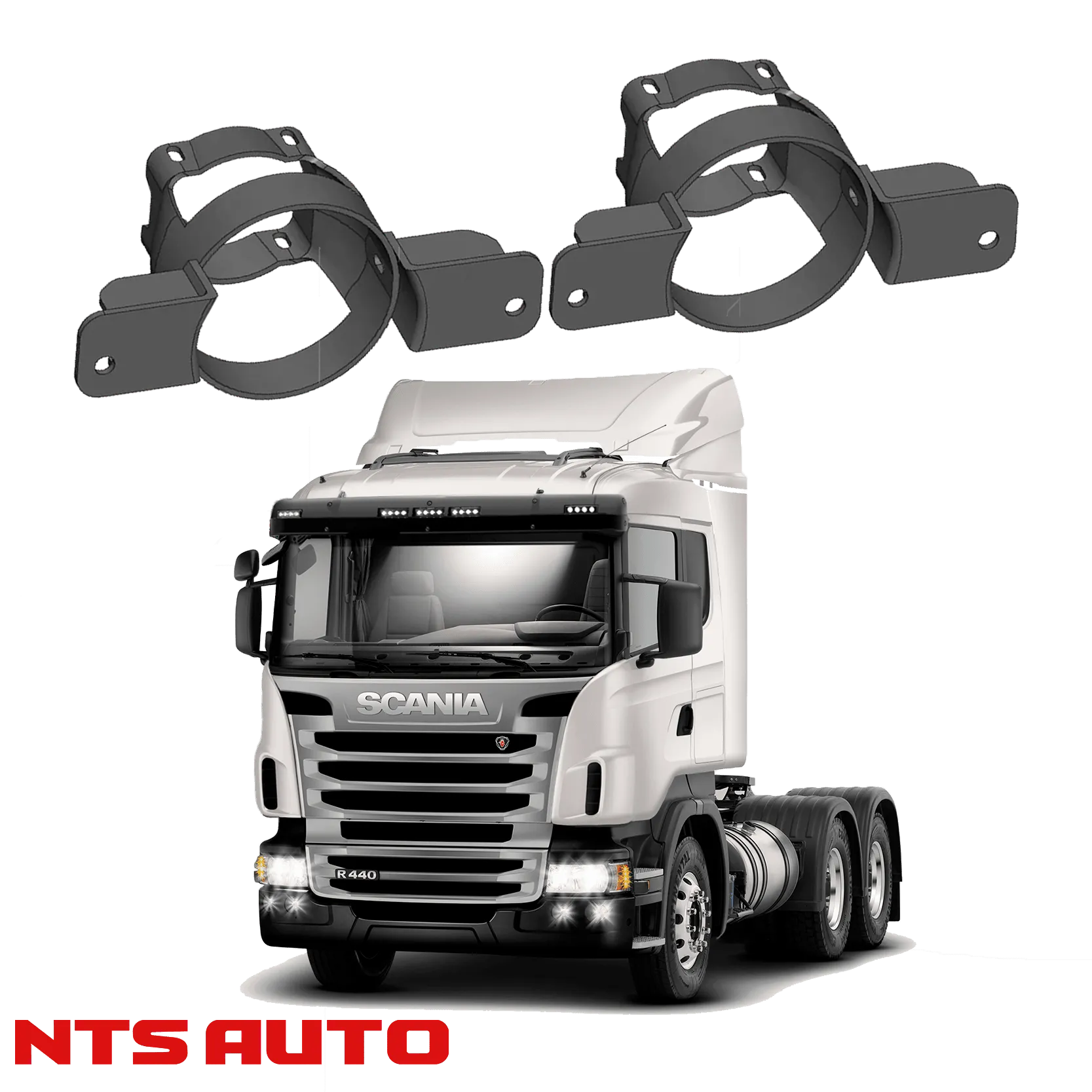 Крепления для противотуманных фар на Scania G Series (2004–2016)