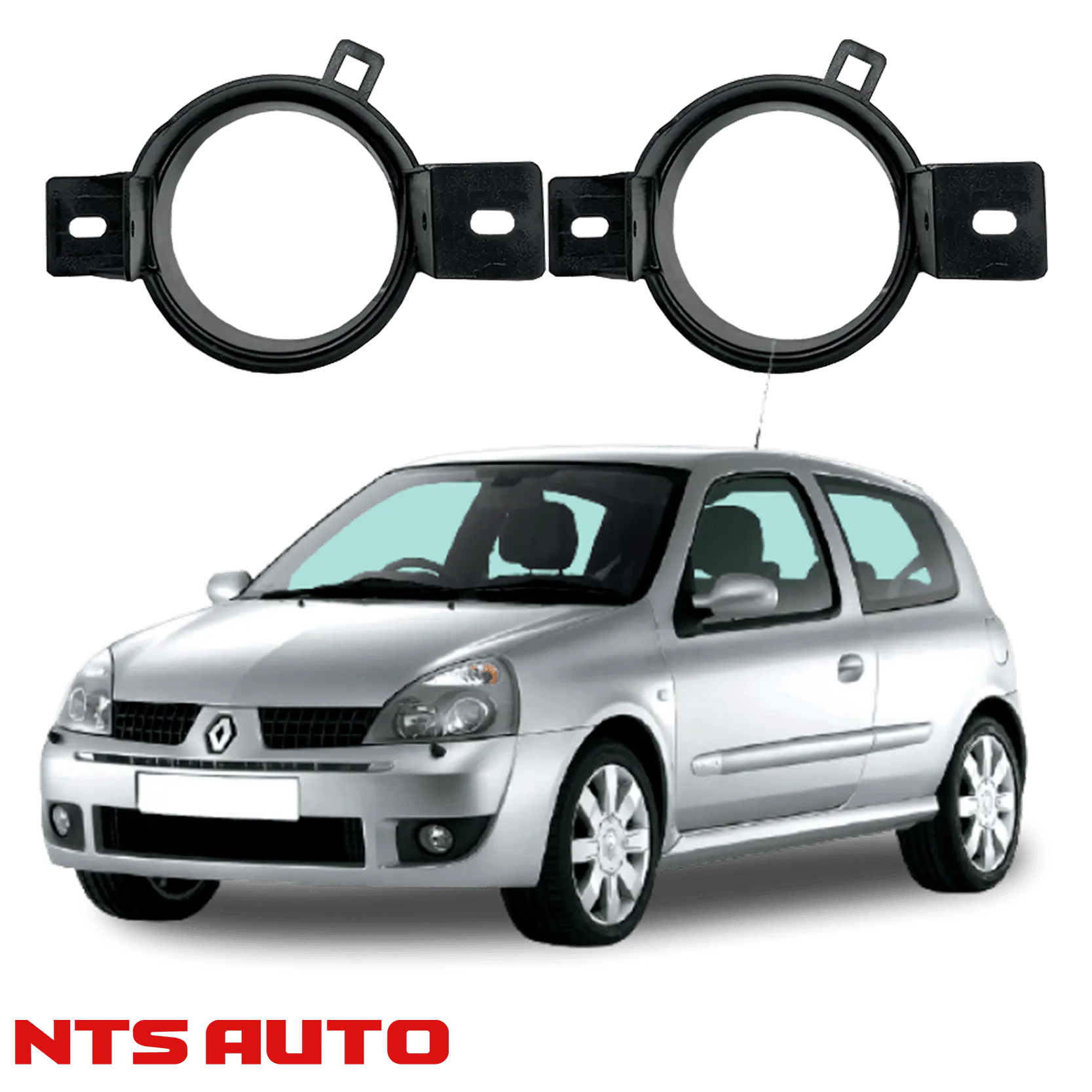Крепления для противотуманных фар на Renault Clio II (2001–2007)