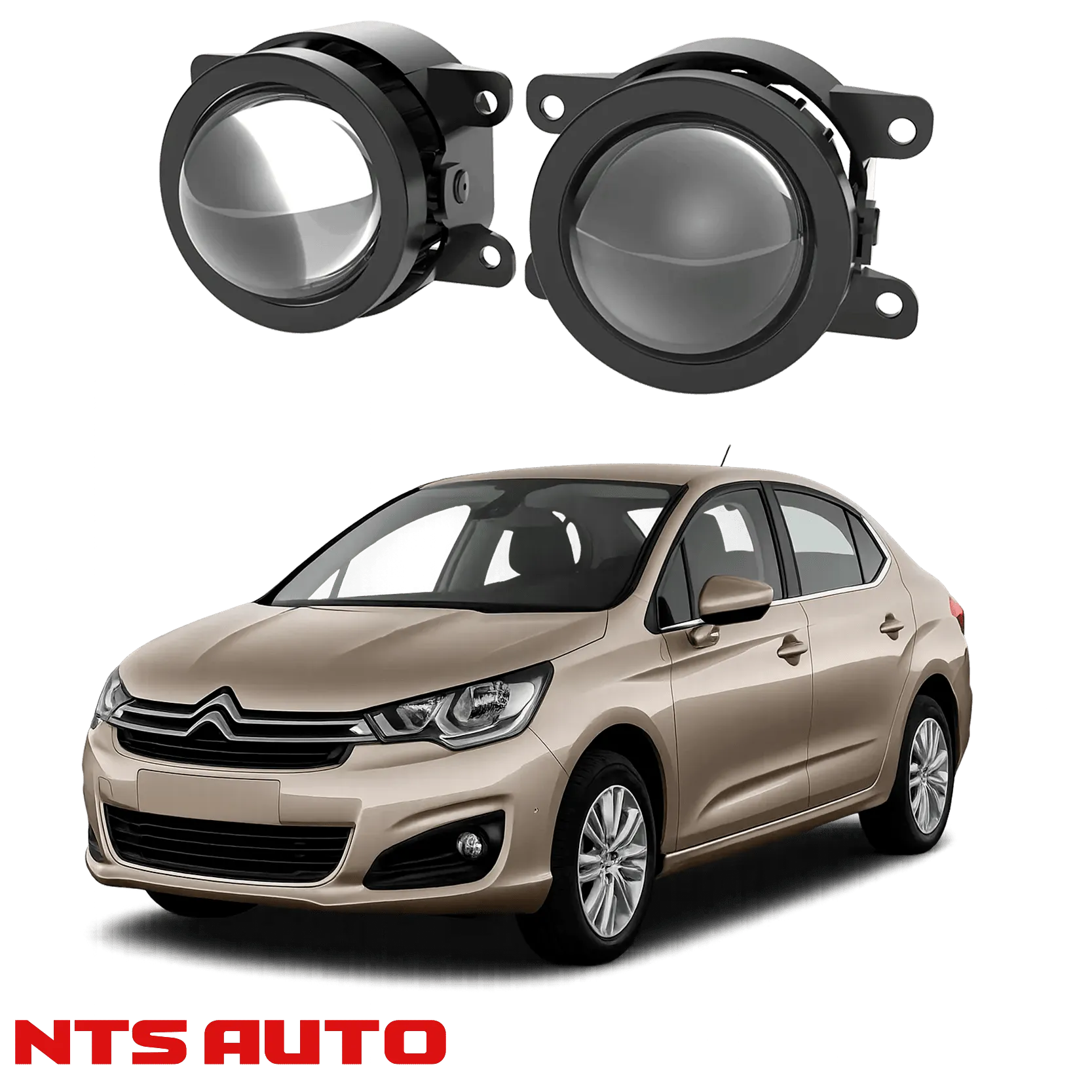 Противотуманные фары на Citroen C4 (2010-2016)