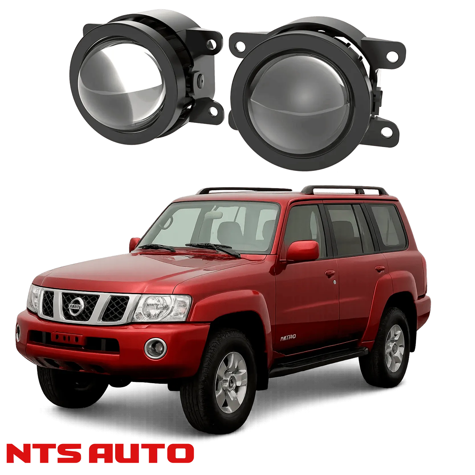 Противотуманные фары на Nissan Patrol (2004-2010)