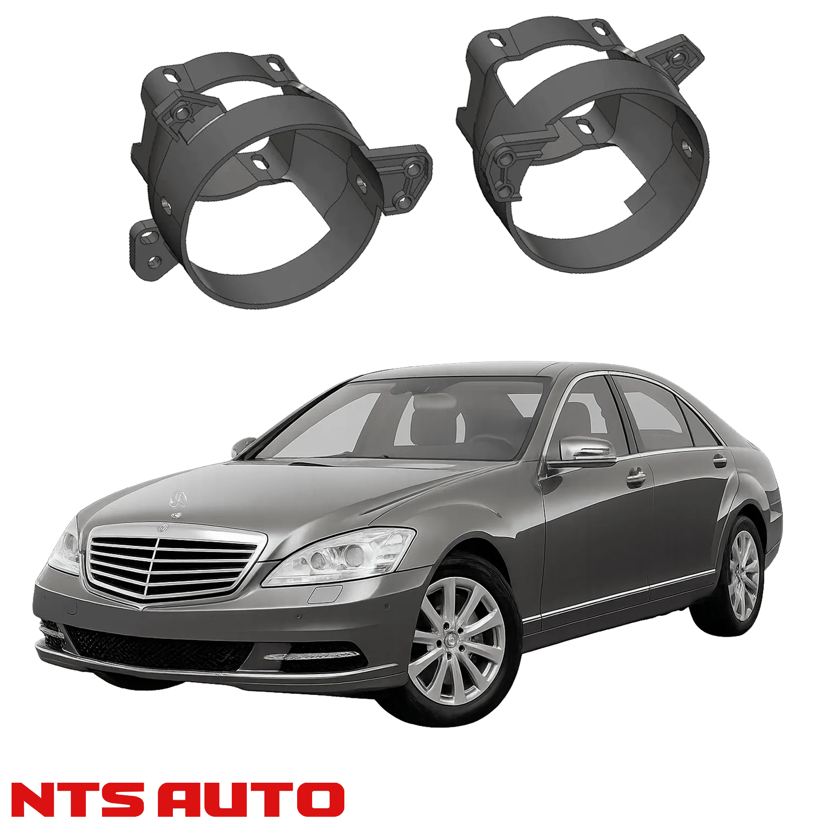 Крепления для противотуманных фар на Mercedes-Benz S-Class (W221) (2005–2013)