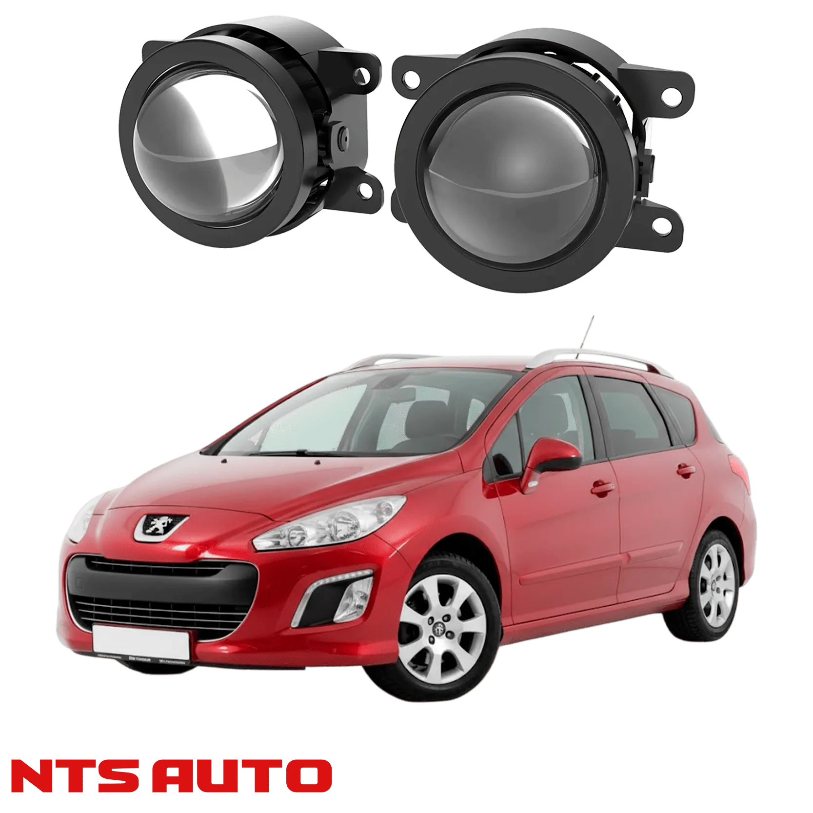 Противотуманные фары на Peugeot 308 (2014-2018)